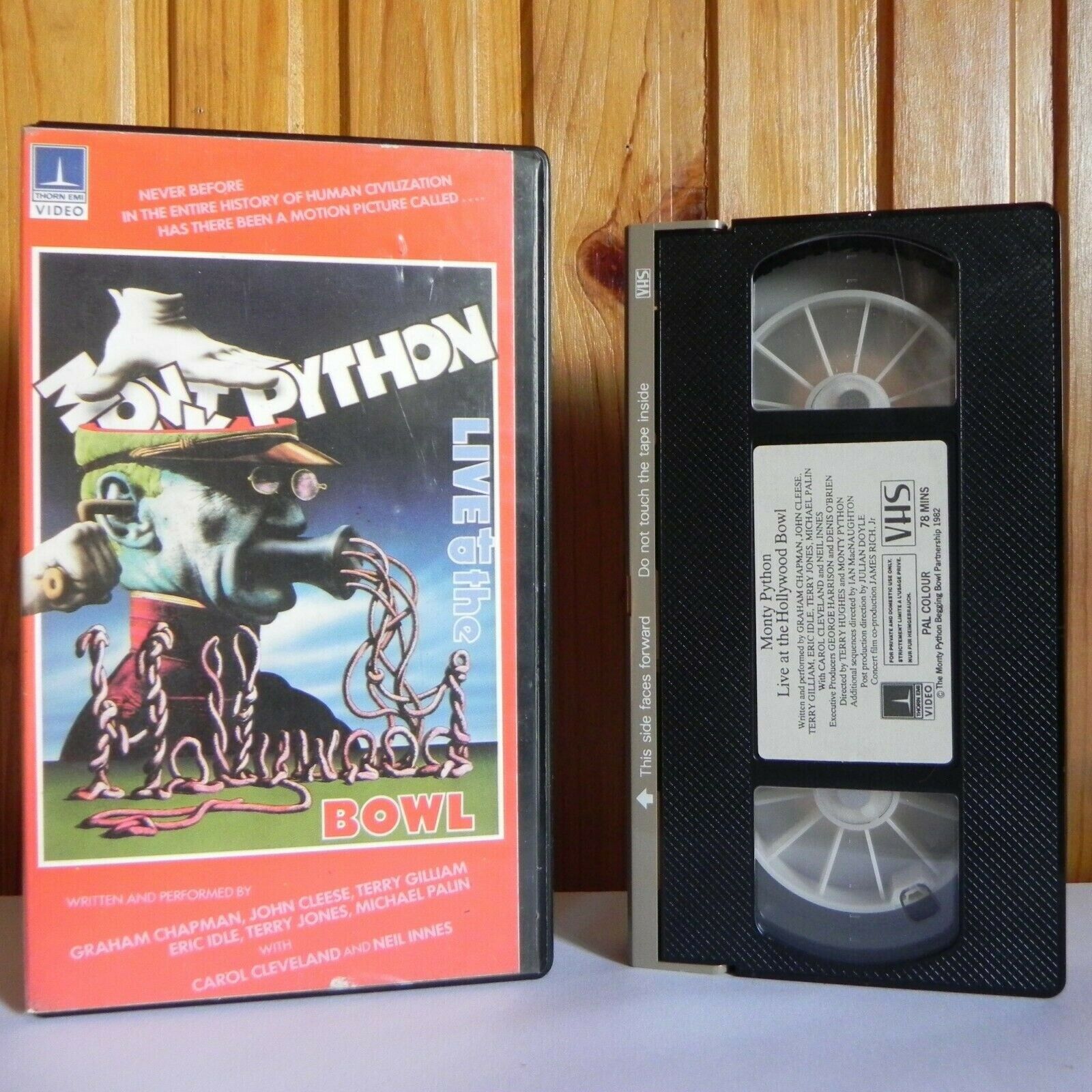 Monty Python: Live At The Hollywood Bowl - John Cleese - Terry Gilliam - VHS-