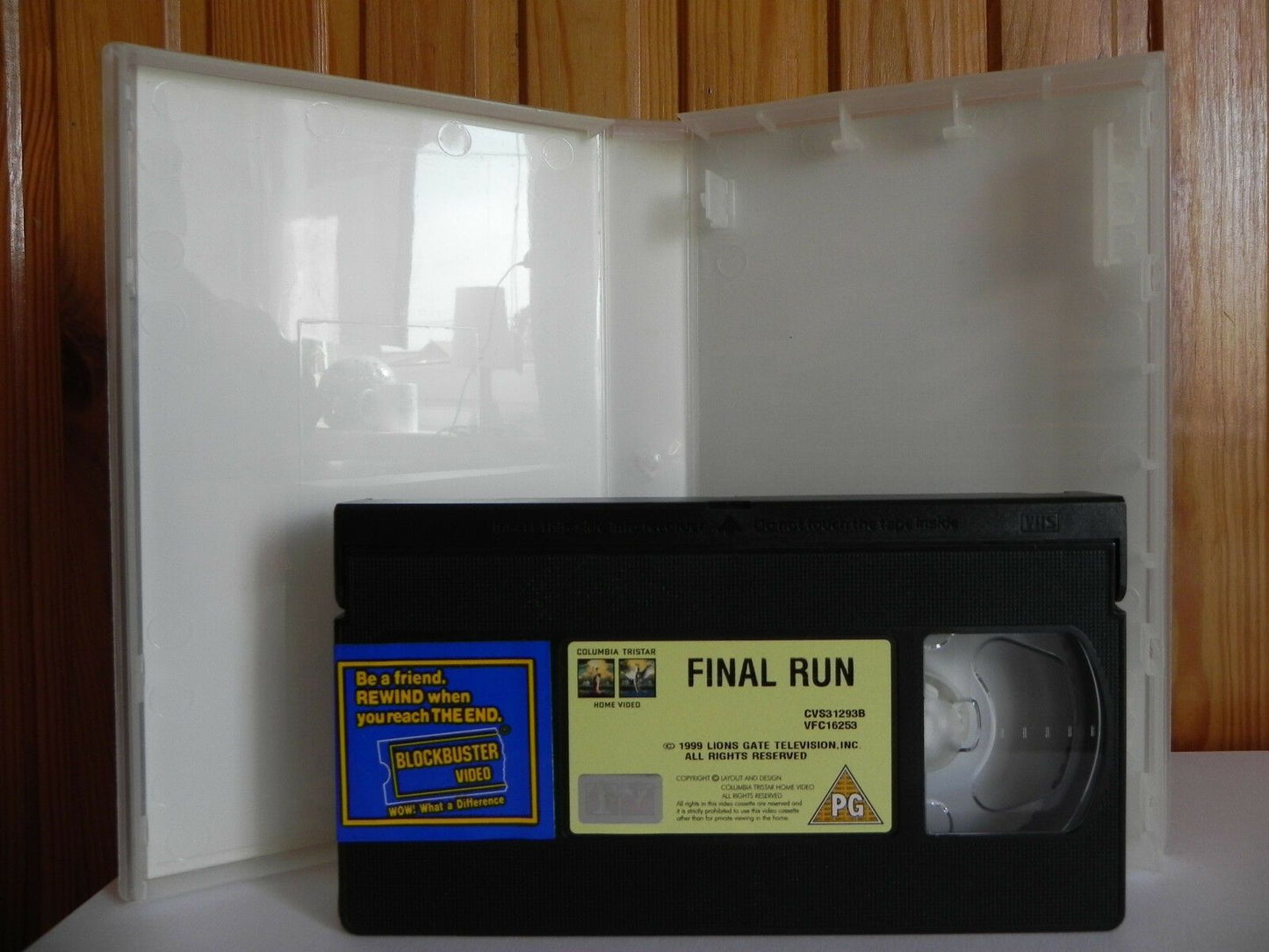 Finalrun - Columbia Tristar - Action - Ex-Rental - Large Box - Pal VHS-