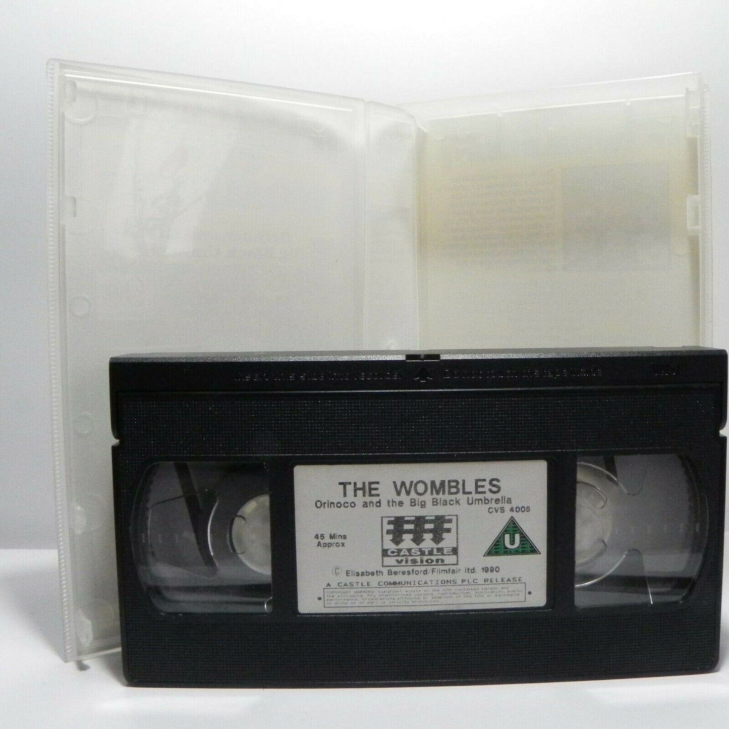 The Wombles: Orinoco And The Big Black Umbrella - Classic Animation - Kids - VHS-