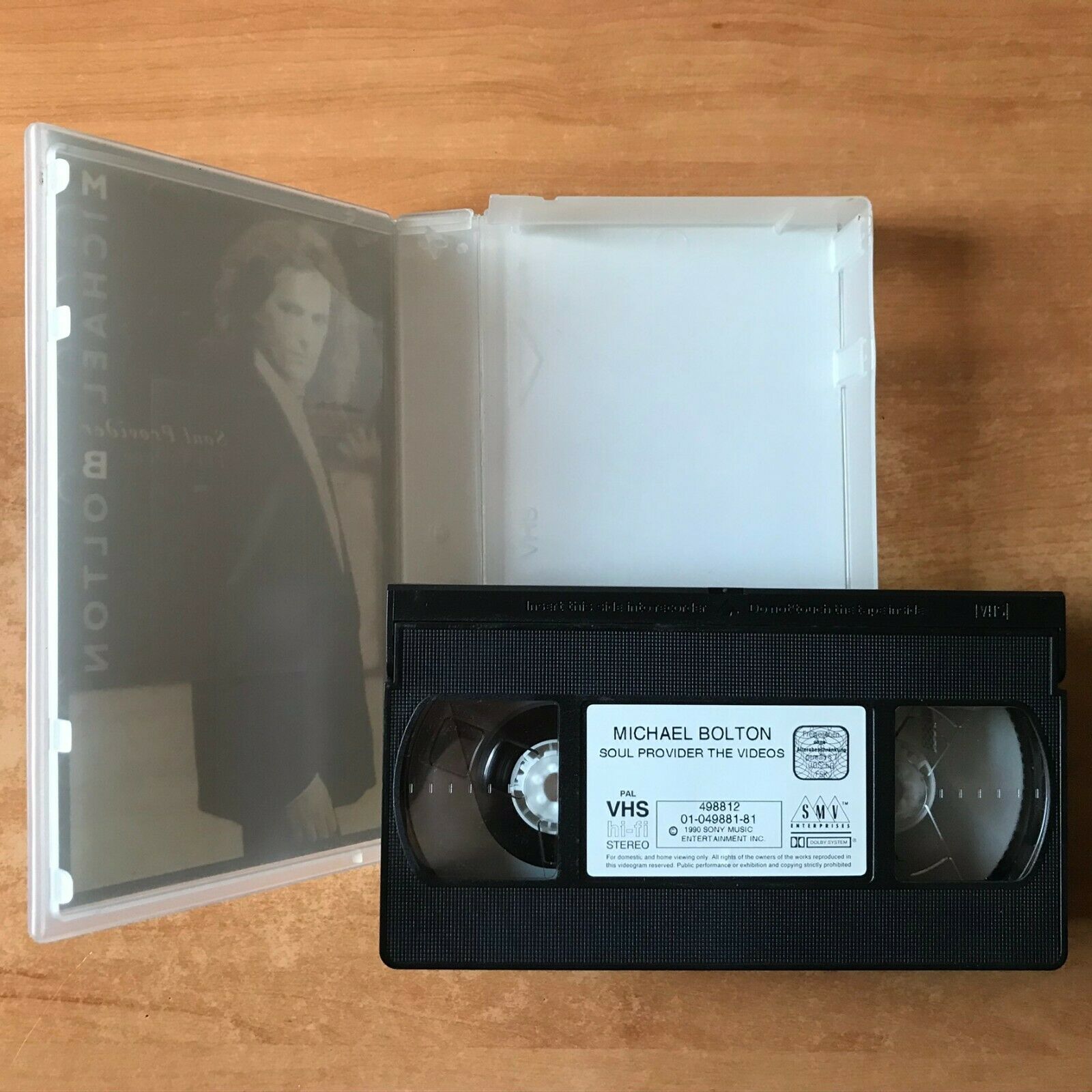 Michael Bolton: Soul Provider [Music Videos] Greatest Hits - Pal VHS-