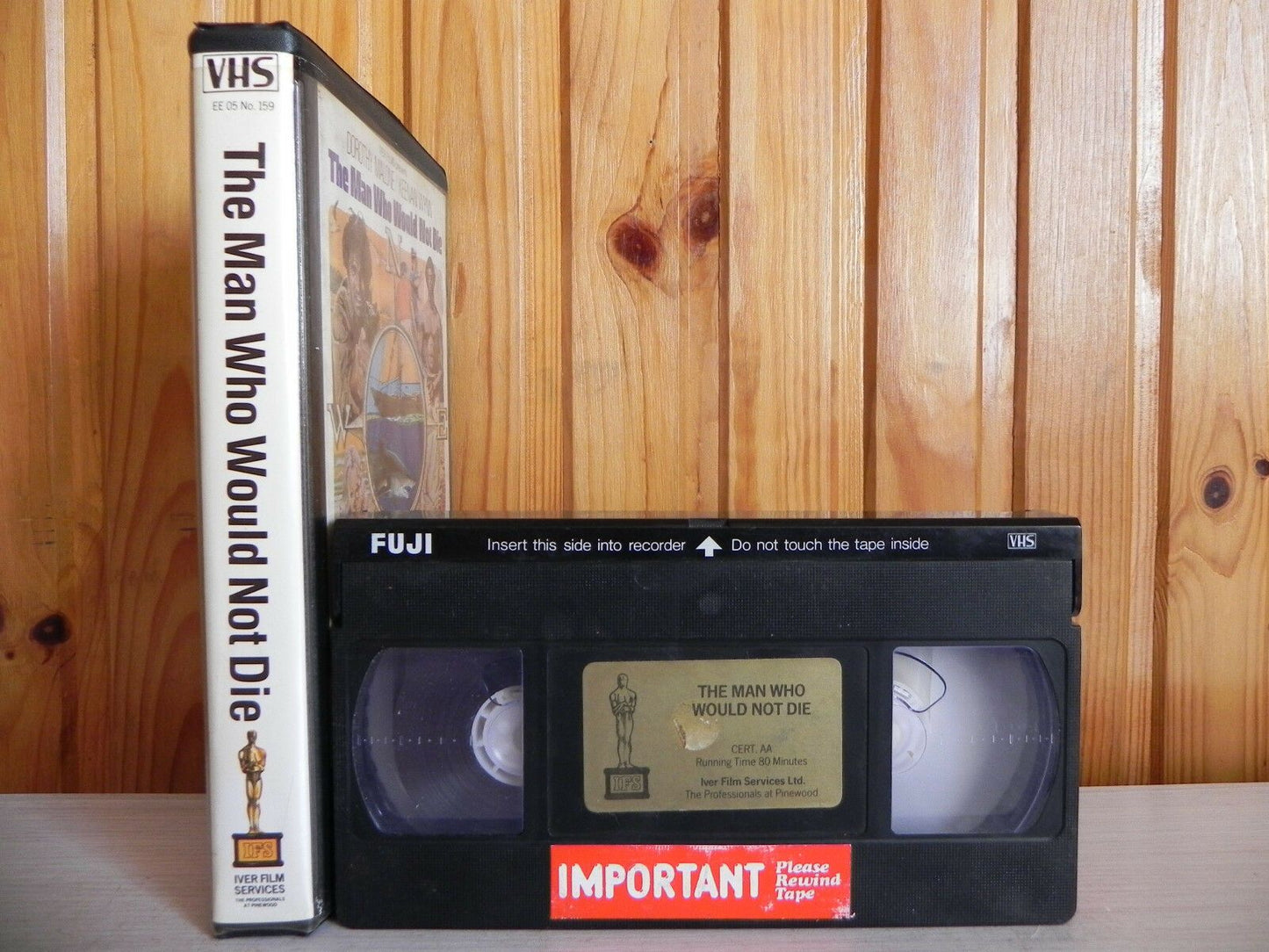 Mandingo - The Man Who Would Not Die - IFS Films - Big Box - Rare Pre Cert VHS-