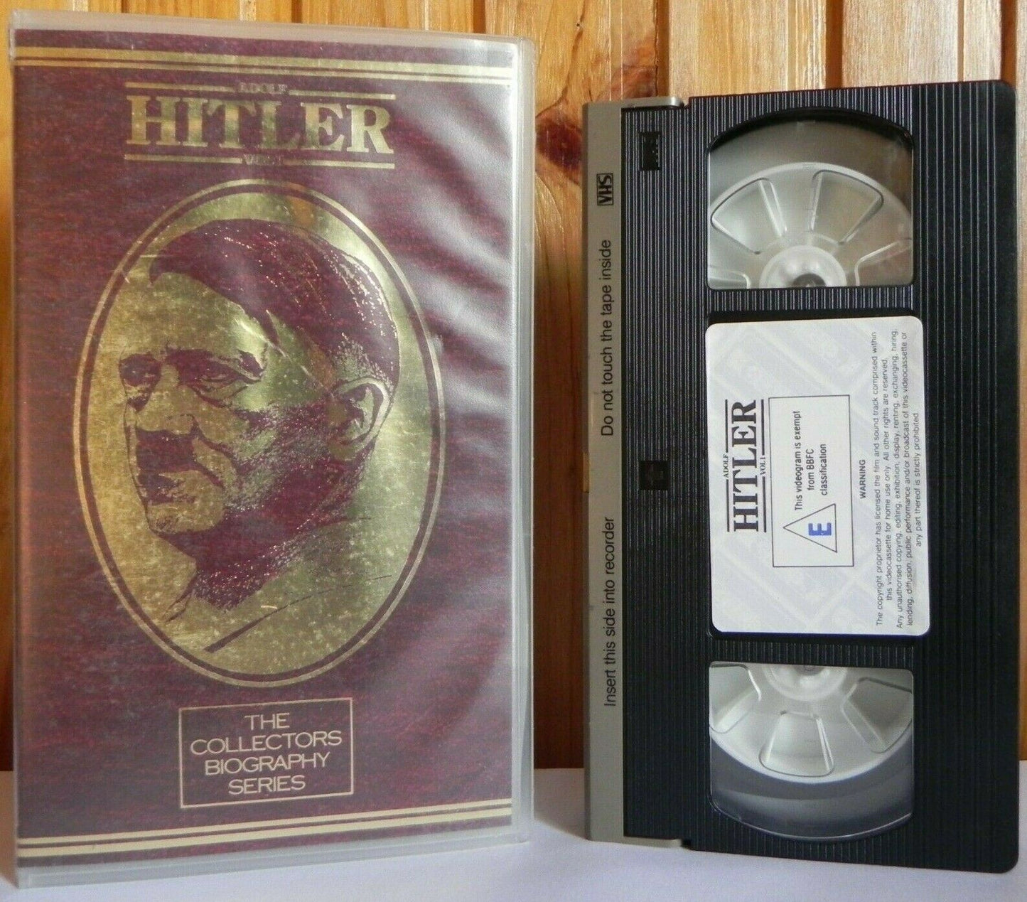 Adolf Hitler: Vol.1 - The Collectors Biography Series - Documentary - Pal VHS-