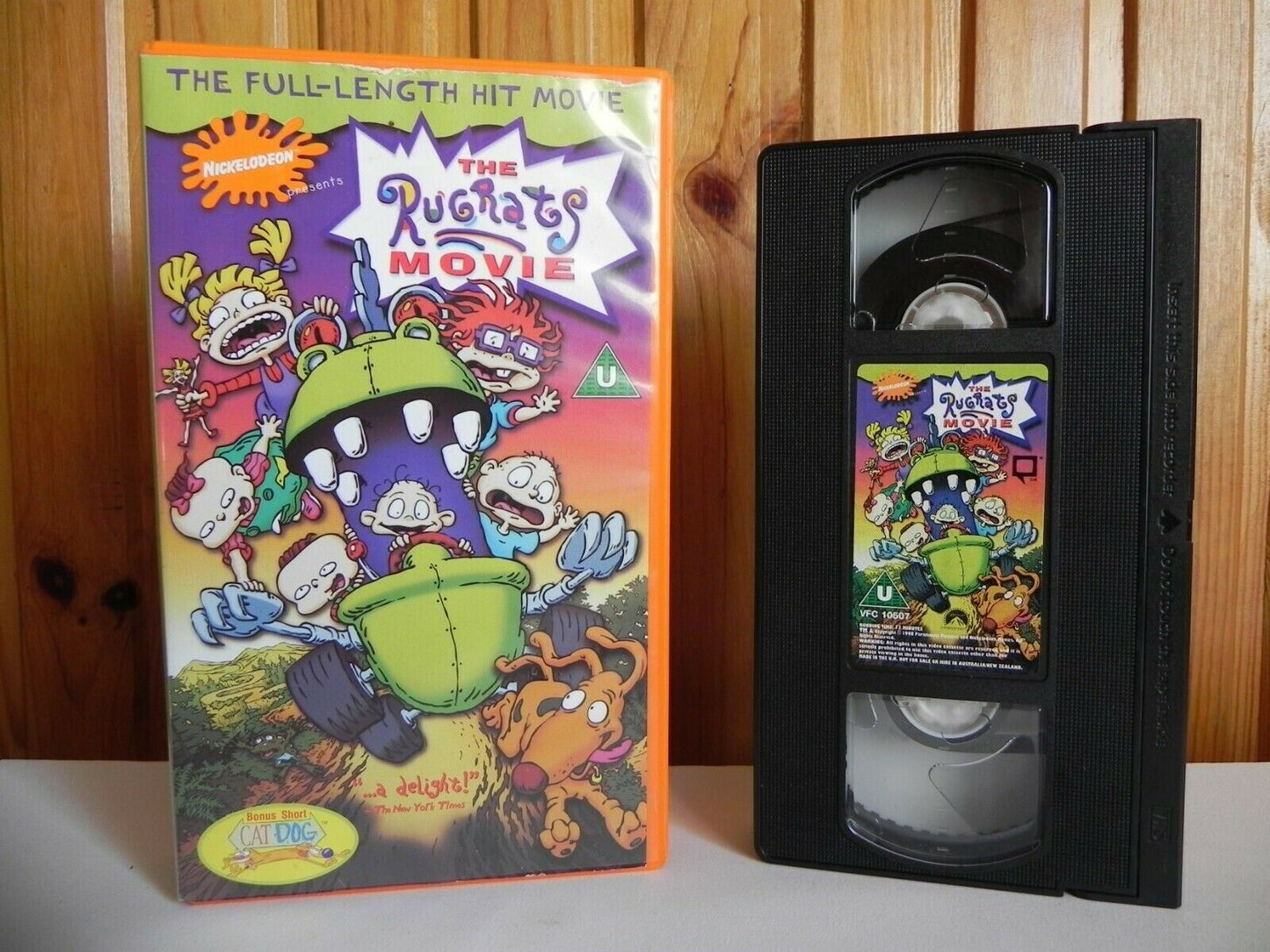 The Rugrats Movie - Nickelodeon - Animated - Adventure - Children's - Pal VHS-