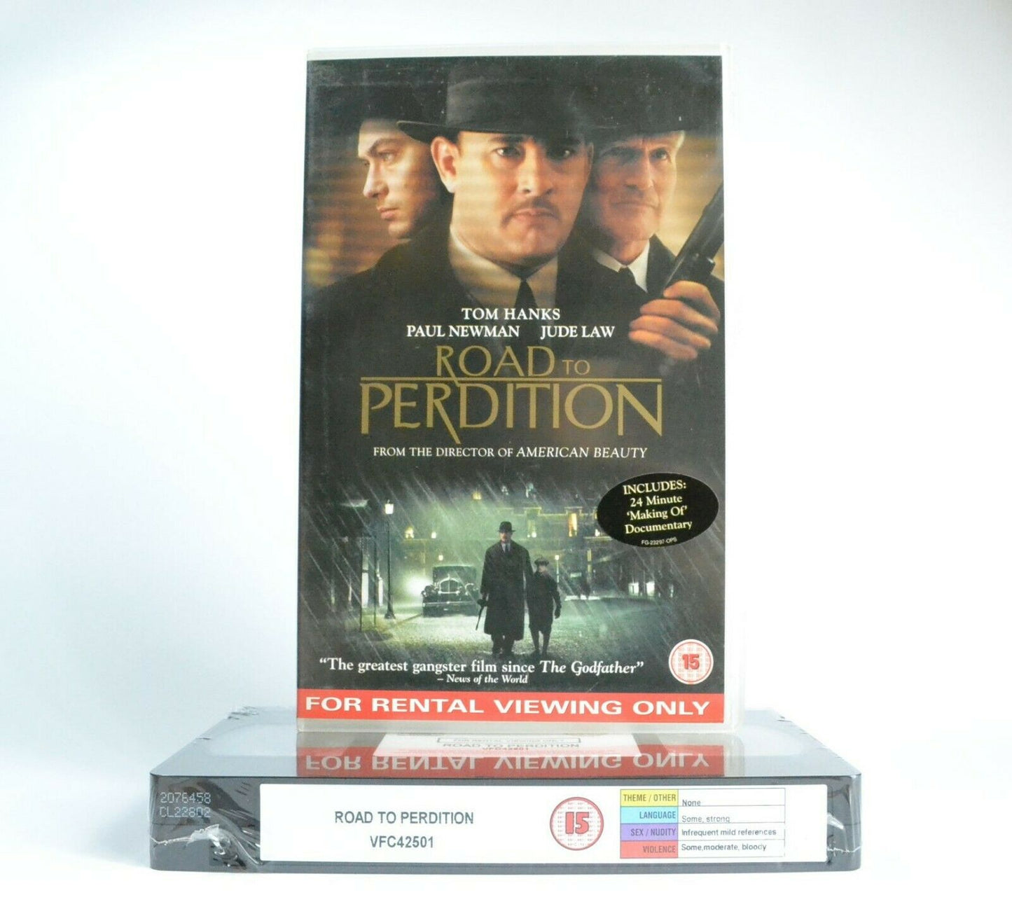 Road To Perdition: Brand New Sealed - Crime Action - Tom Hanks/Paul Newman - VHS-