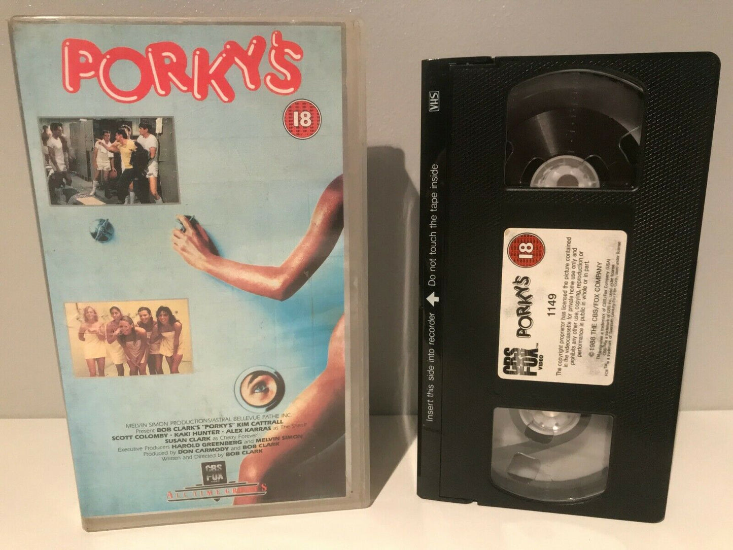 Porky's (1981); [Bob Clark]: Teen Erotic Action - Dan Monahan/Mark Herrier - VHS-