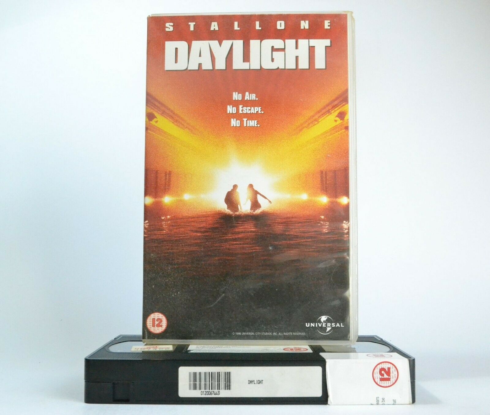 Daylight (1996): Disaster Thriller - Large Box - Sylvester Stallone - Pal VHS-