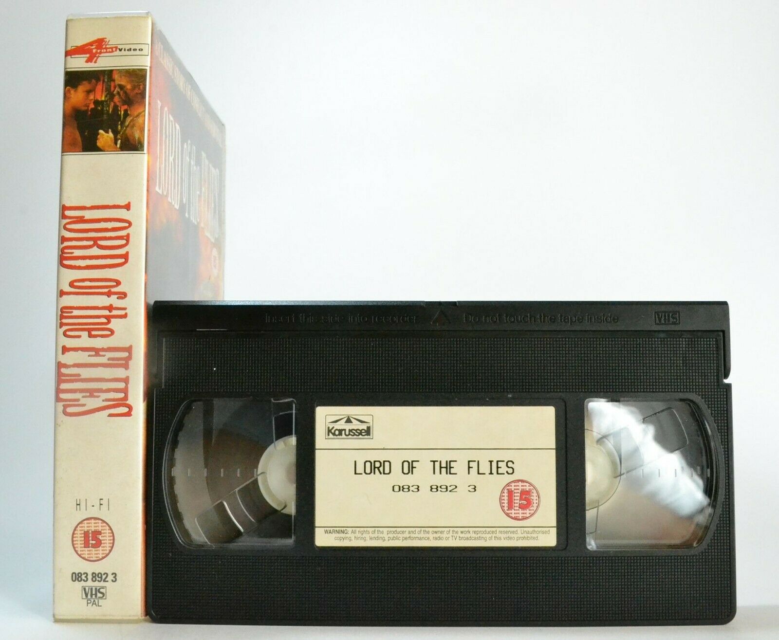 Lord Of The Flies (1990); [William Golding] - Survival Drama - Chris Furrh - VHS-