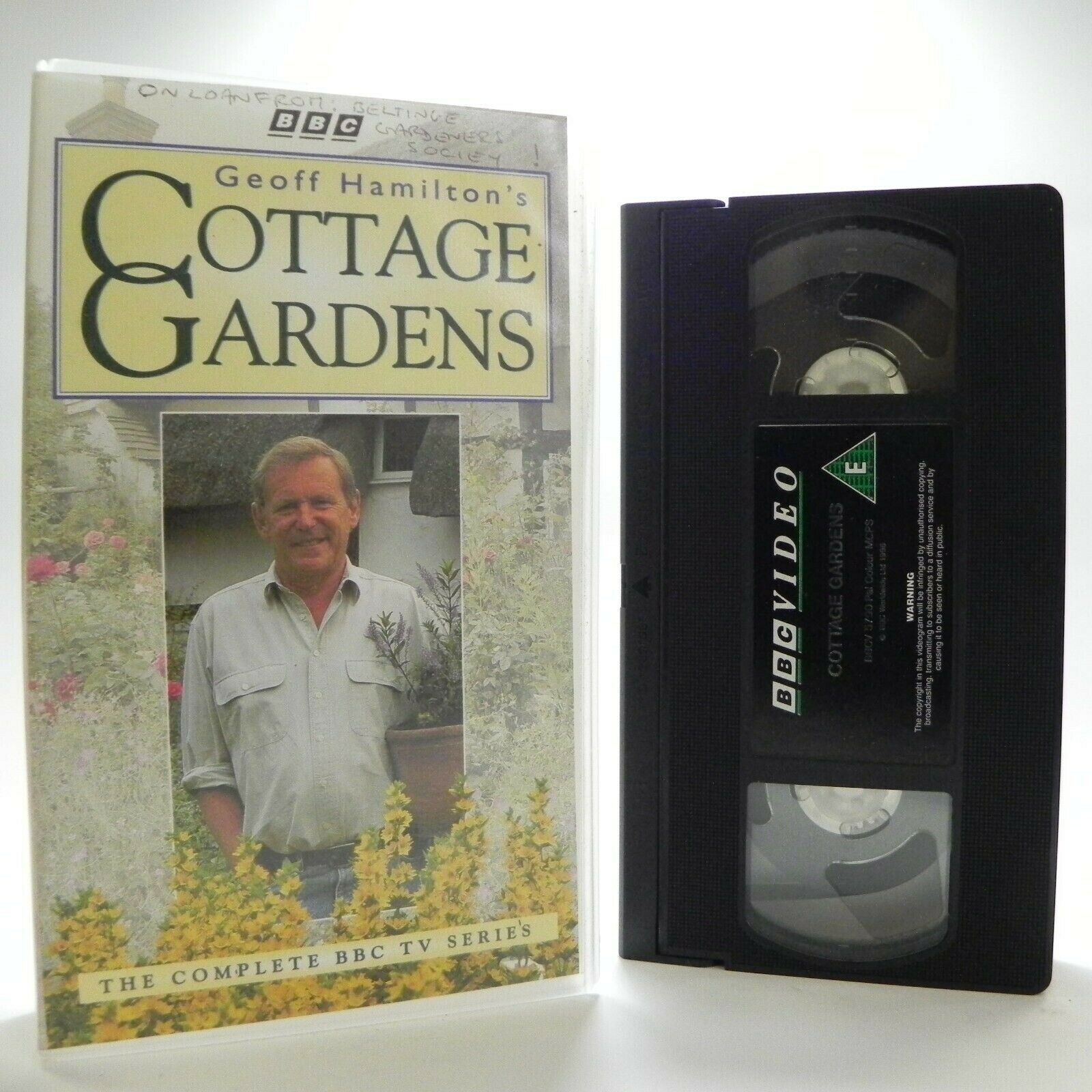 Cottage Gardens: By Geoff Hamilton - Complete BBC Series - Programme - Pal VHS-