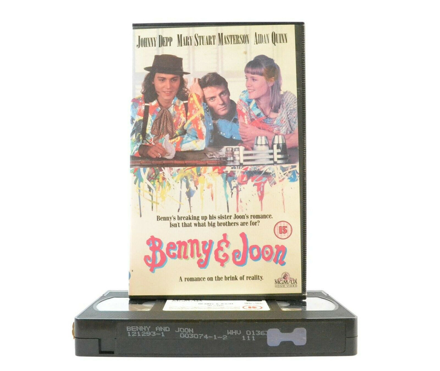 Benny And Joon (1993): Dramatic Physical Comedy - Large Box - Johnny Deep - VHS-