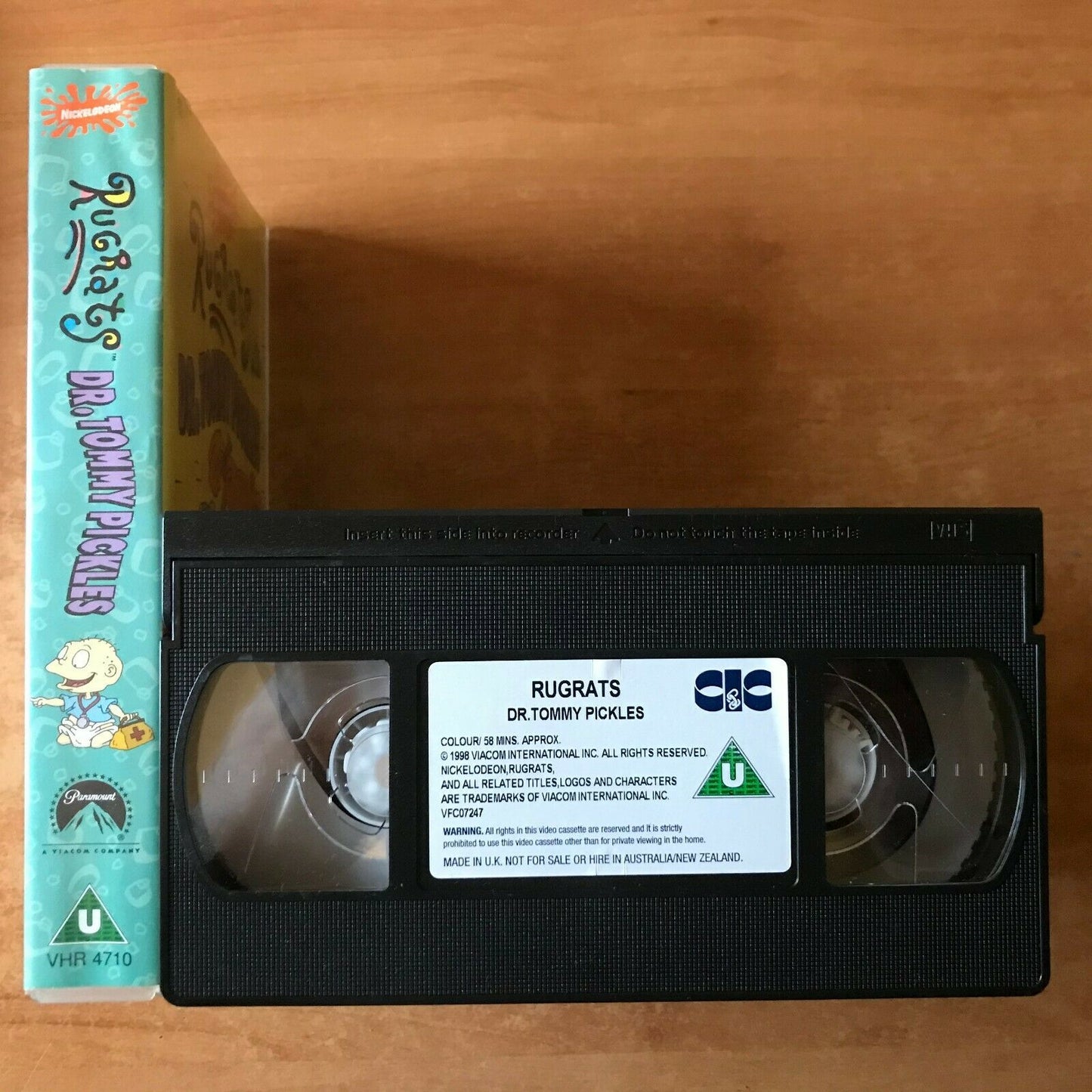Rugrats: Dr. Tommy Pickles [Nickelodeon] 'Autumn Leaves' - Children's - Pal VHS-