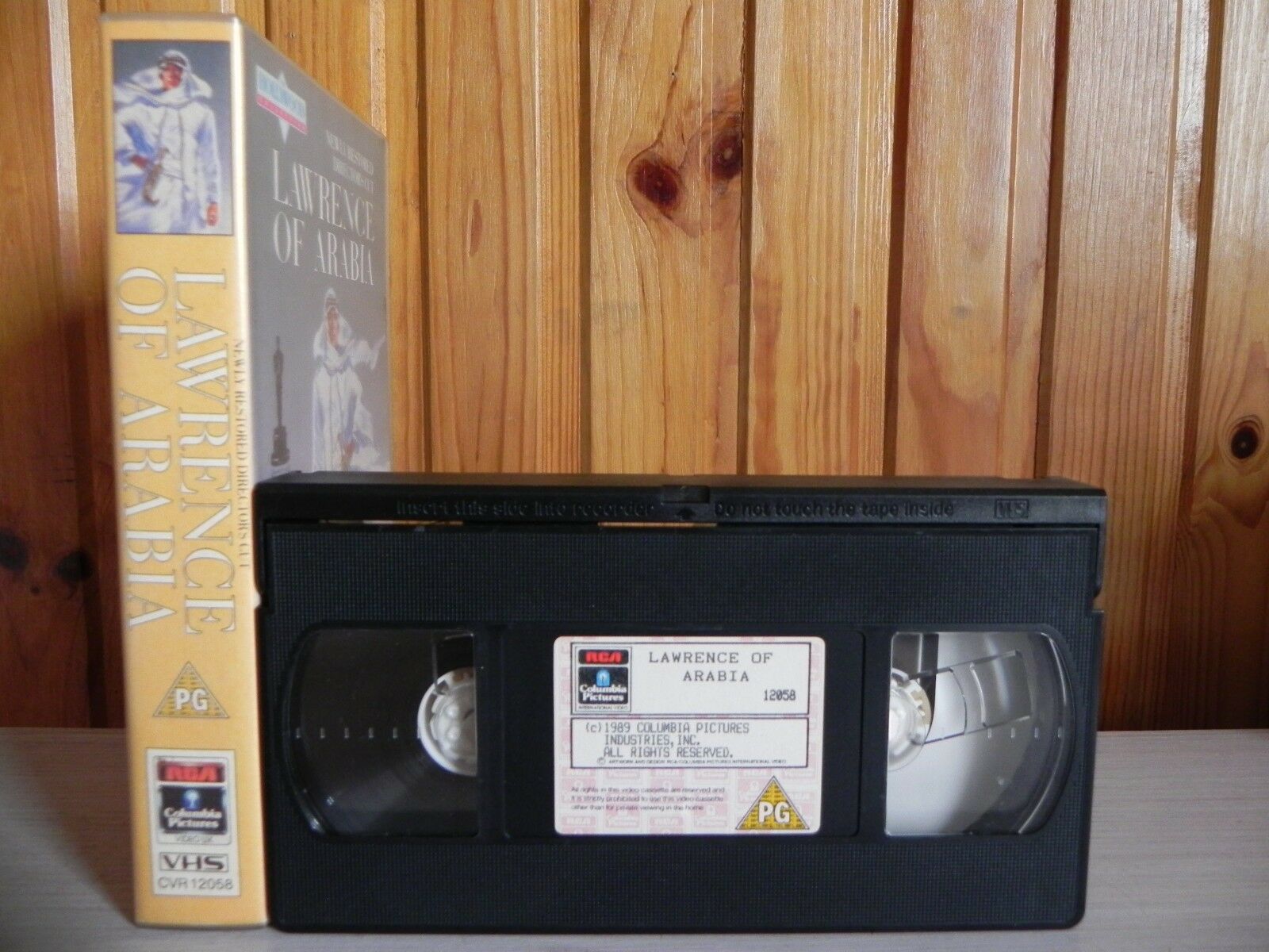 Lawrence Of Arabia - Columbia Pictures - Anthony Quinn - Omar Sharif - Pal VHS-