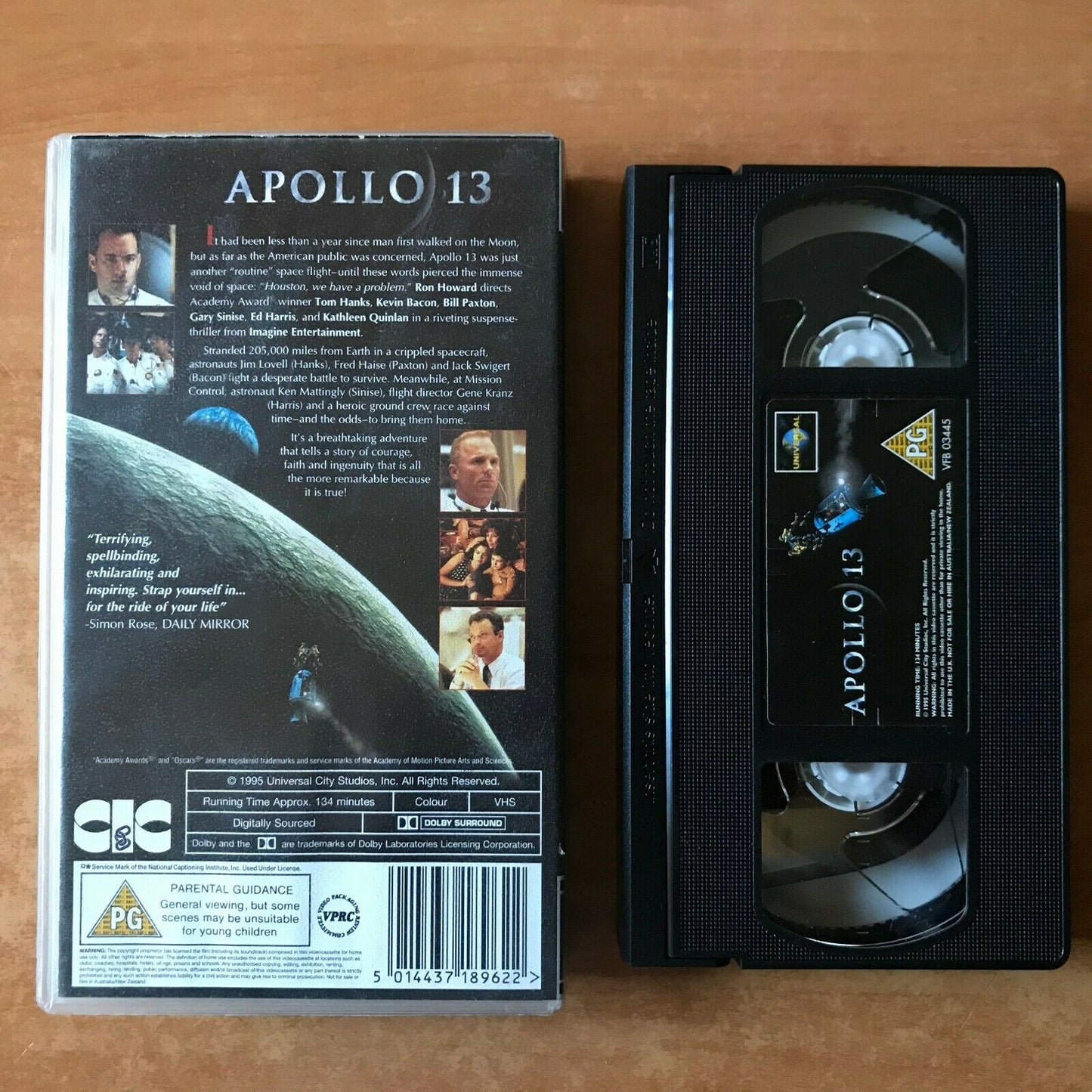 Apollo 13 (1995); [Including: The Making Of] Space Docudrama - Tom Hanks - VHS-
