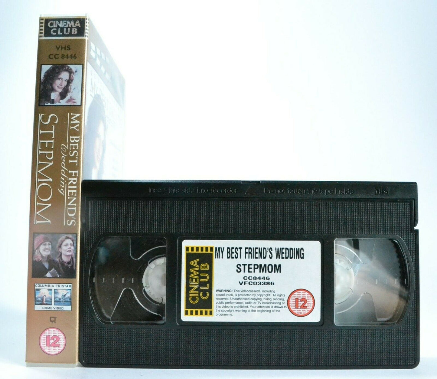 My Best Friend's Wedding (1997)/Stepmom (1998): 2 On 1 - Julia Roberts - Pal VHS-