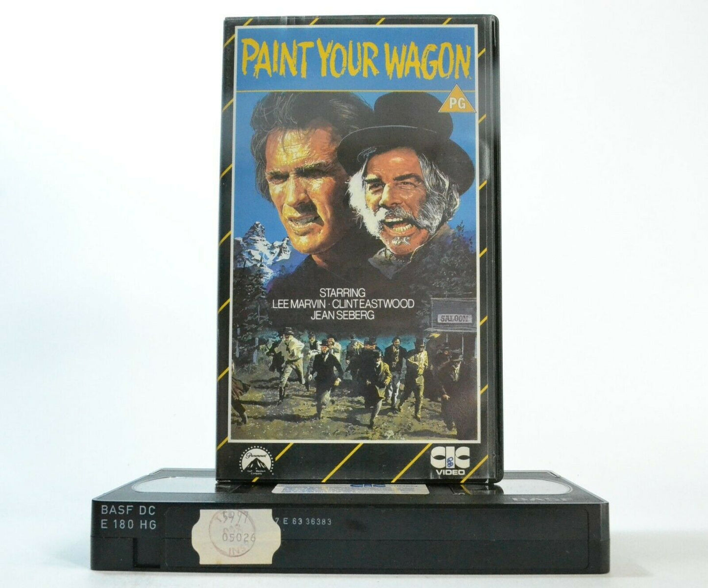 Paint Your Wagon: (1971) CIC Video - Western - Lee Marvin/Clint Eastwood - VHS-