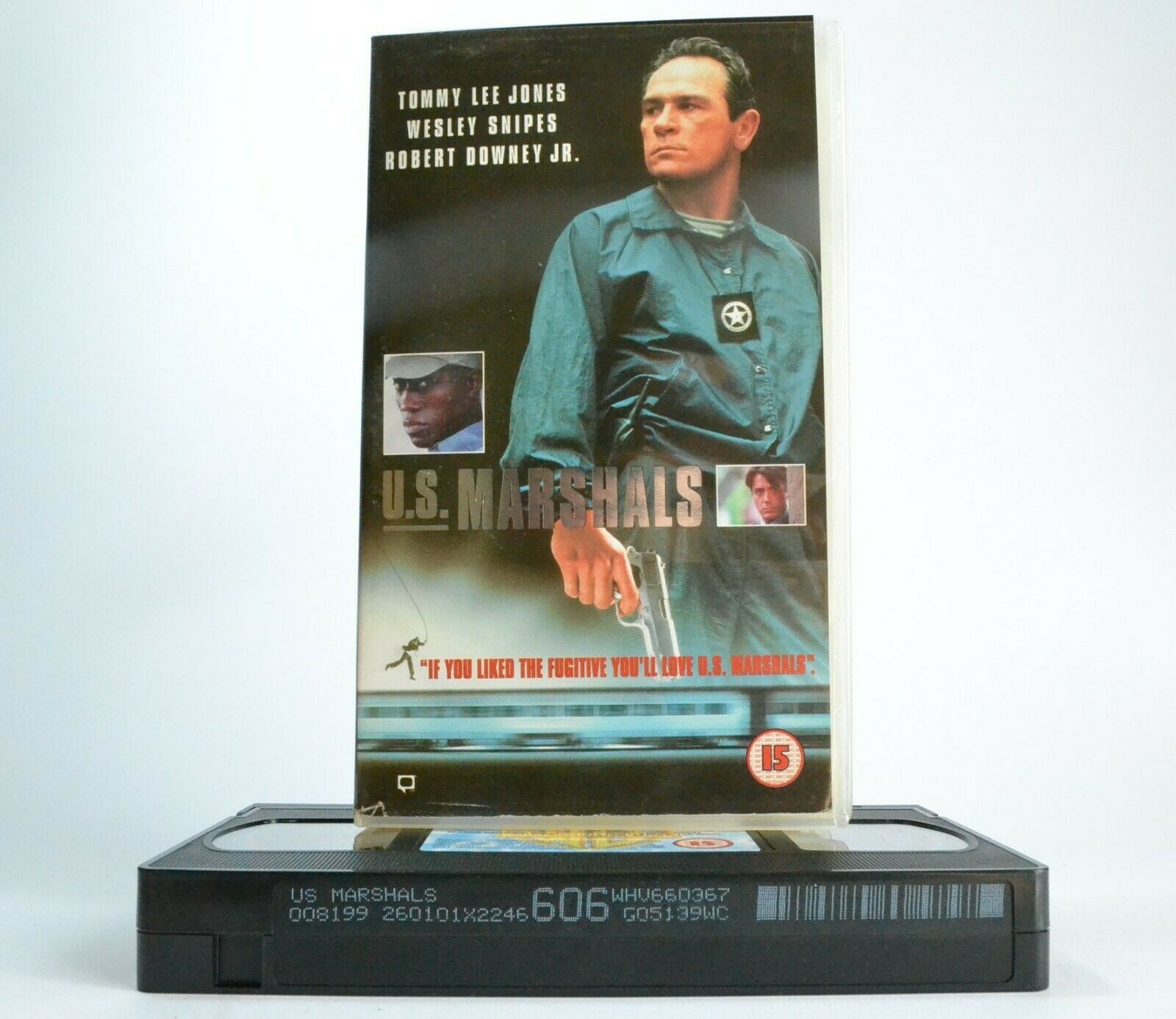 U.S. Marshals: "The Fugitive" Spin Off - Action Thriller - Tommy Lee Jones - VHS-