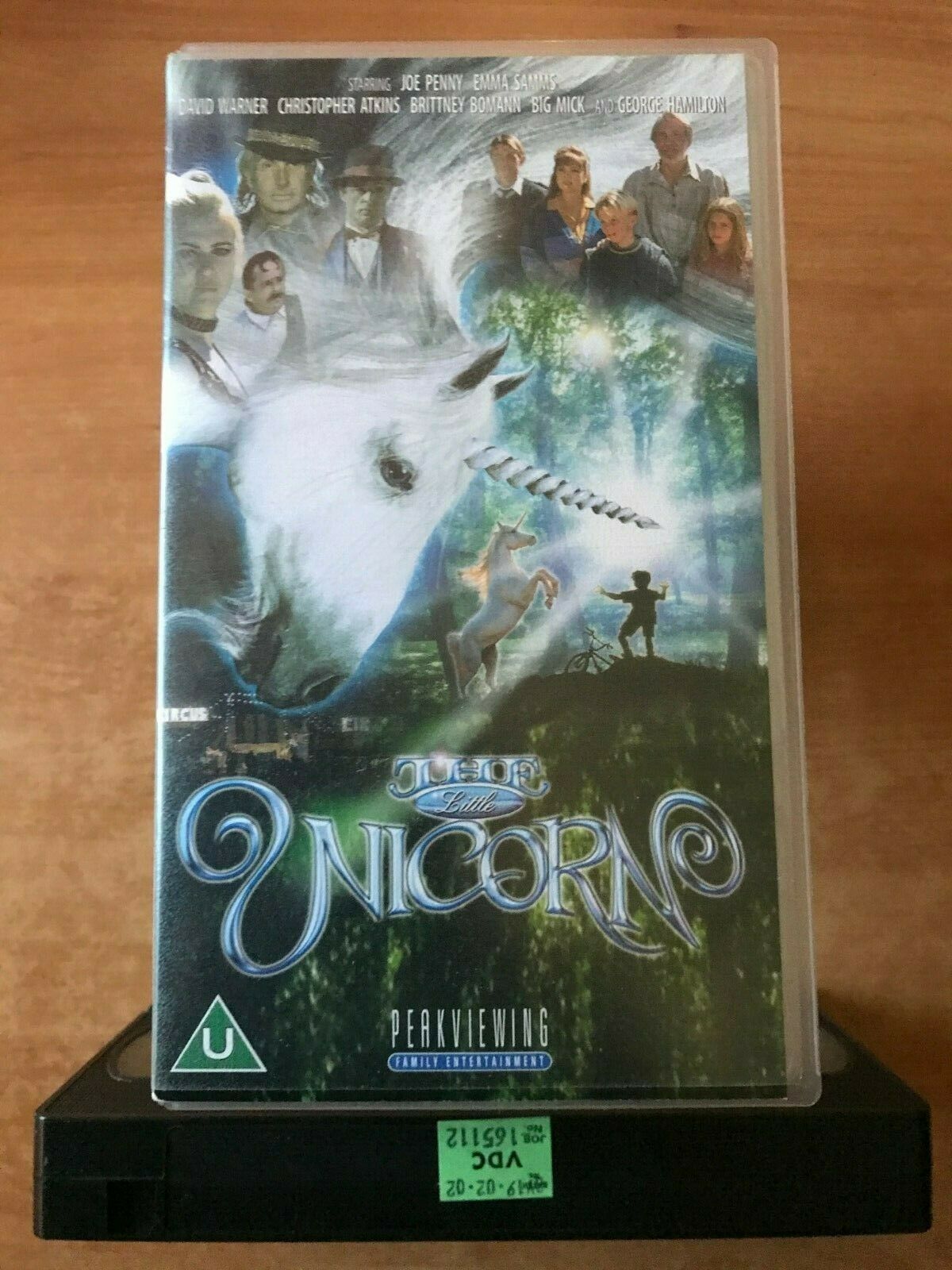 The Little Unicorn (1998): Fantasy Adventure [Joe Penny] Children's - Pal VHS-