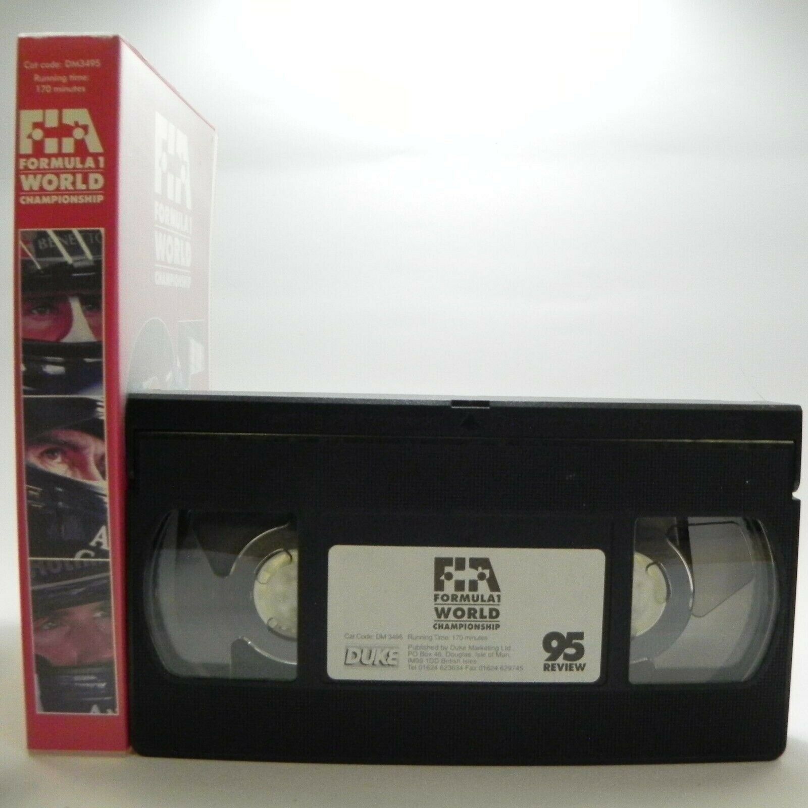 Fromula 1: World Championship '95 - Best Action - Michael Schumacher - Pal VHS-