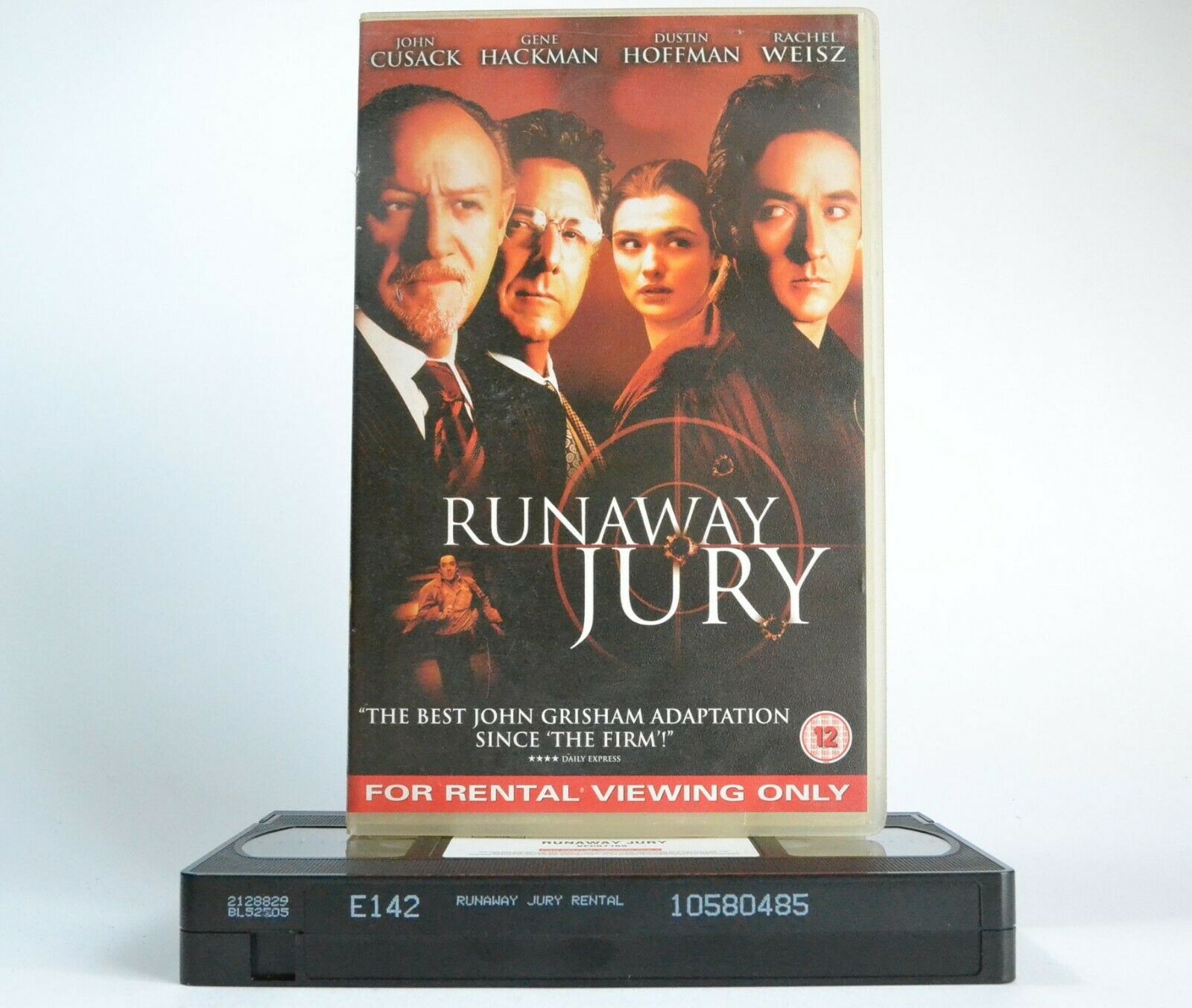 Runaway Jury (2004): Based On J.Grisham Novel - Court Thriller - G.Hackman - VHS-