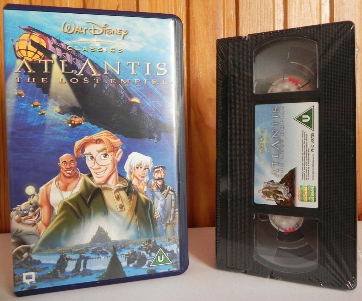 Atlantis: Lost Empire - Walt Disney Classics- Brand New Sealed - Kids - Pal VHS-