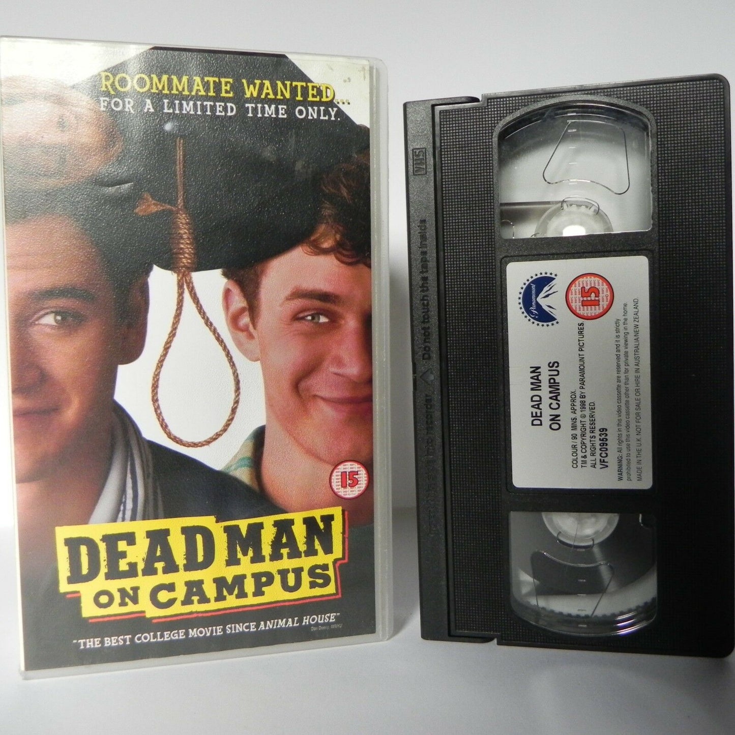 Dead Man On Campus - Paramount - Comedy - Everett Scott - Gossleaar - Pal VHS-