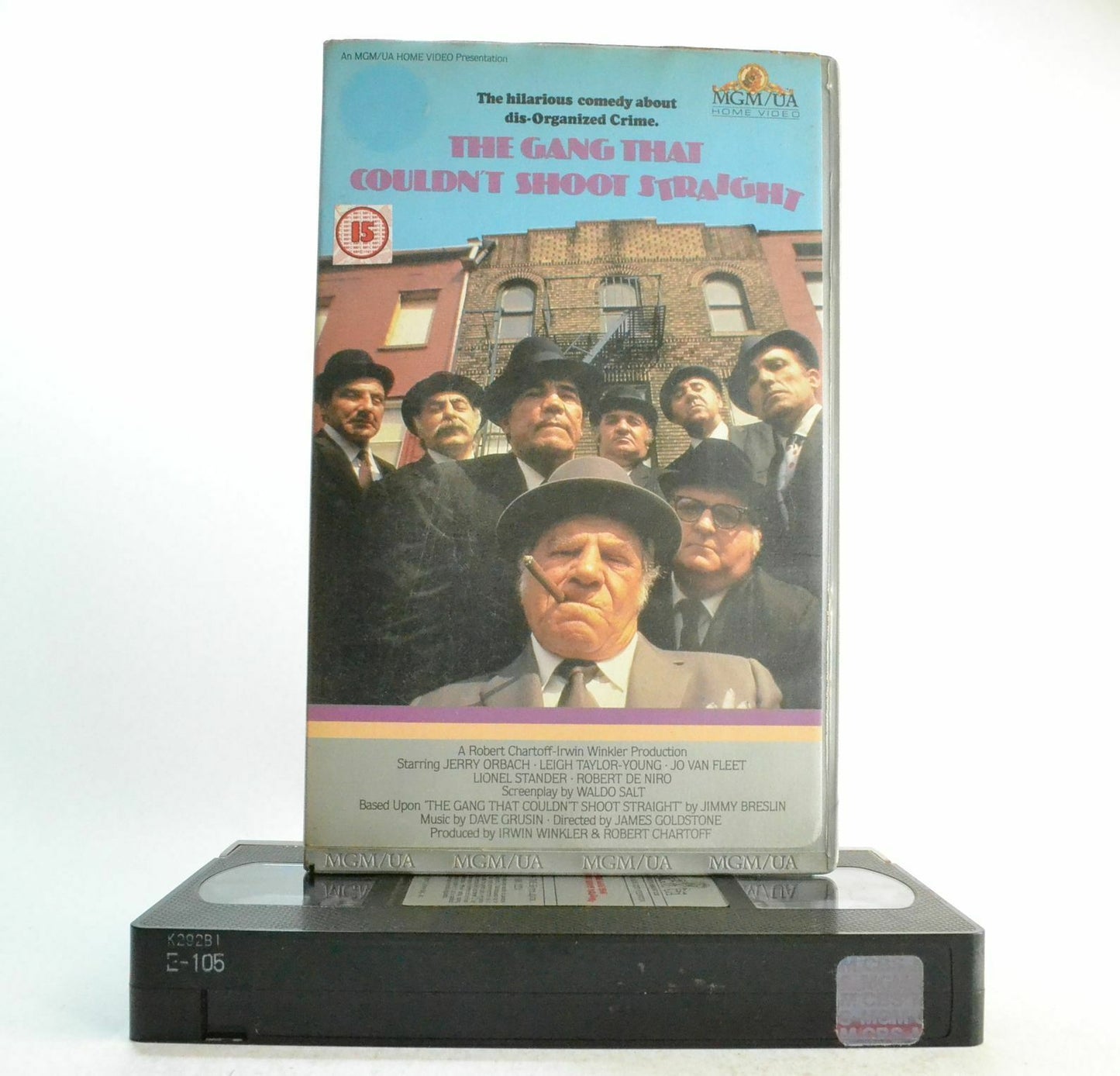 The Gang That Couldn't Shoot Straight - Robert De'Nero - Pre Cert VHS (322)-