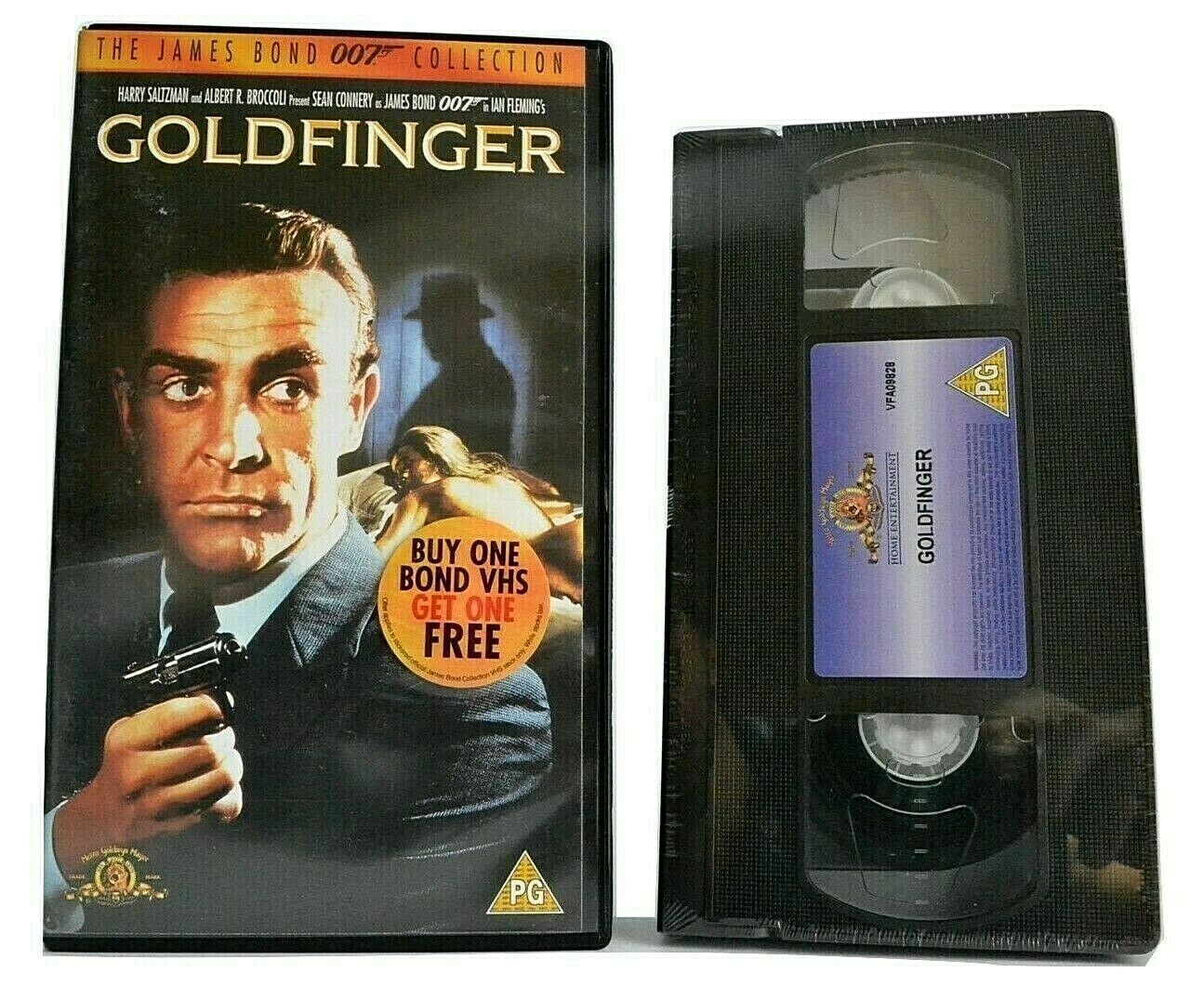 Goldfinger (1964): James Bond Collection - Brand New Sealed - Sean Connery - VHS-