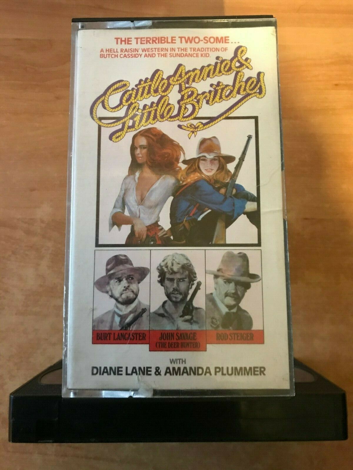 Cattle Annie's Little Britches: Western [Pre-Cert] - Amanda Plummer - Pal VHS-