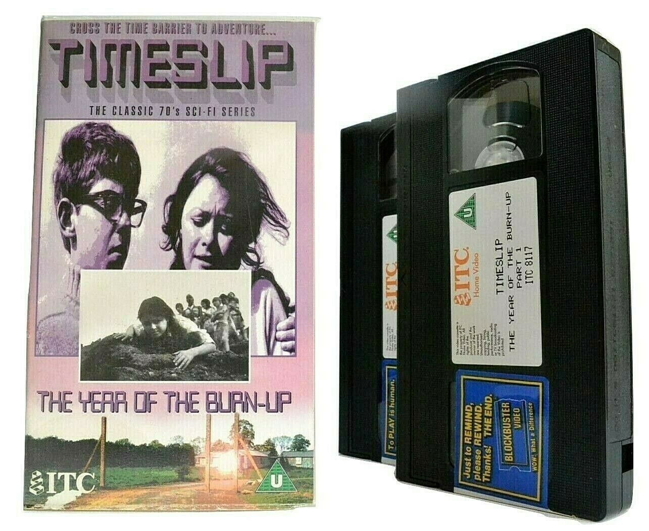 Timeslip: The Year Of The Burn-Up - [ITC Sci-Fi Series] - Cheryl Burfield - VHS-