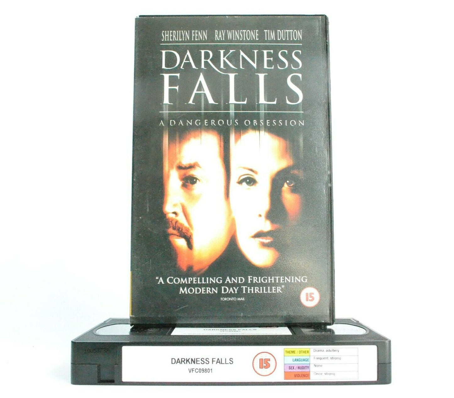 Darkness Falls: Psych Thriller - Big Box (1999) Ray Winstone/John Howlett - VHS-