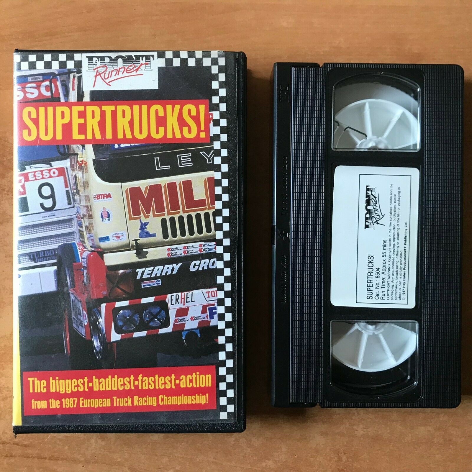 Supertrucks: 1987 European Truck Racing Championship - Motorsports - Pal VHS-