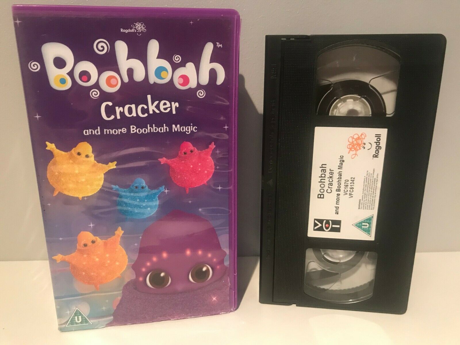 Boohbah: Cracker-Piggy Bank-Bells - 60 min Ragdoll Production - Kid's Educ VHS-