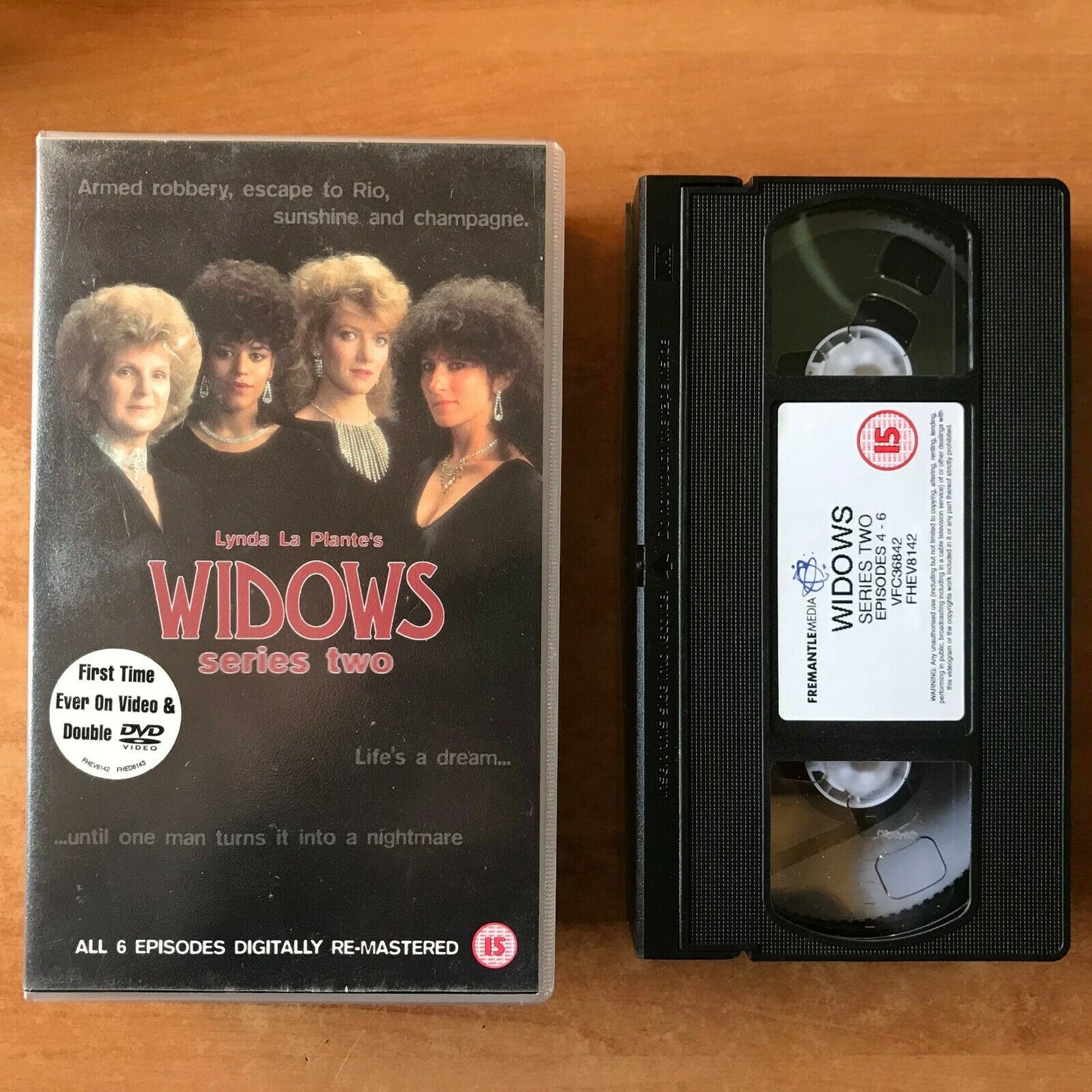 Widows (Series 2); [Lynda La Plante] Digitally Mastered - TV Drama Series - VHS-
