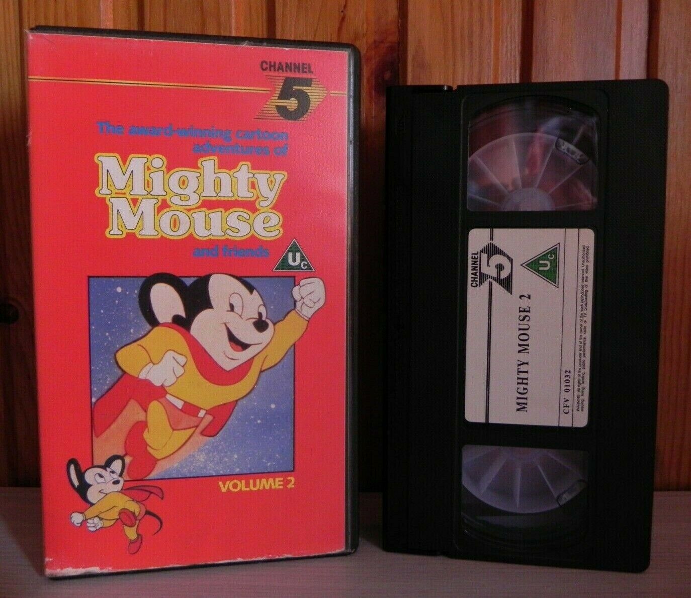 Mighty Mouse And Friends, Vol.2 - (1986) Channel 5 - Animated - Children's - VHS-