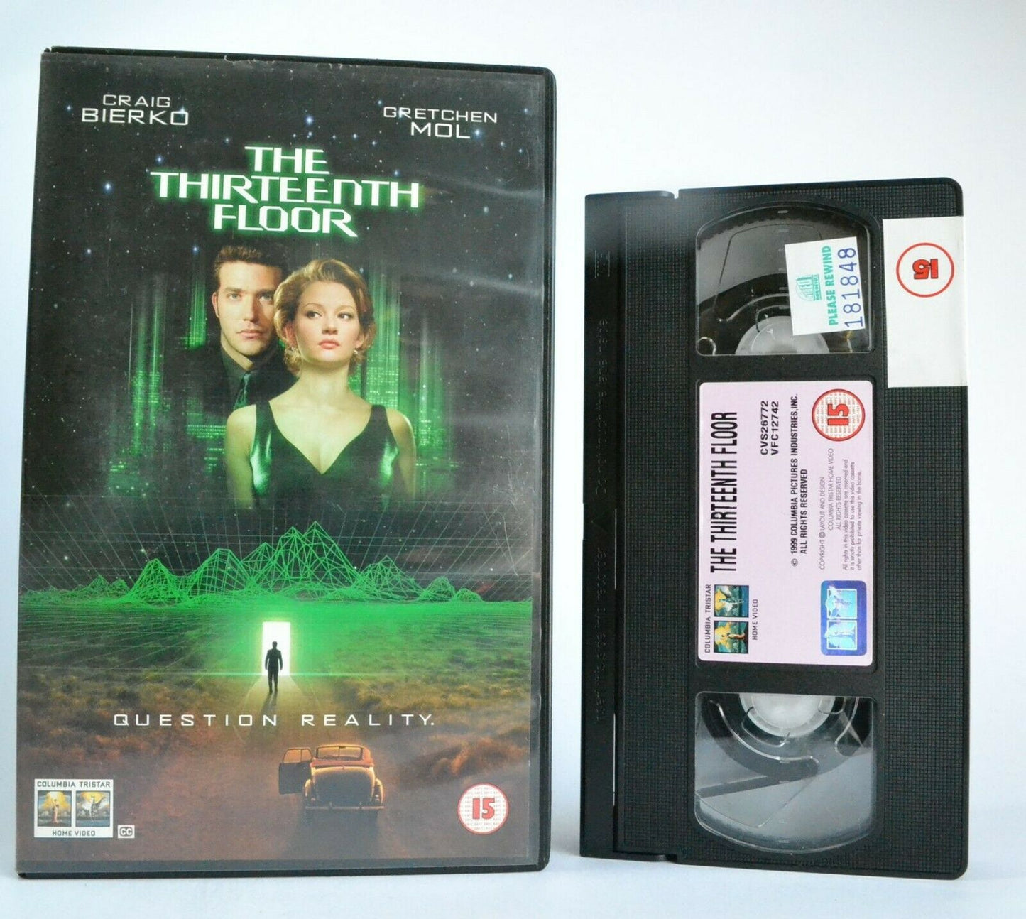 The Thirteenth Floor: Sci-Fi/Thriller (1999) - Large Box - Ex-Rental - Pal VHS-