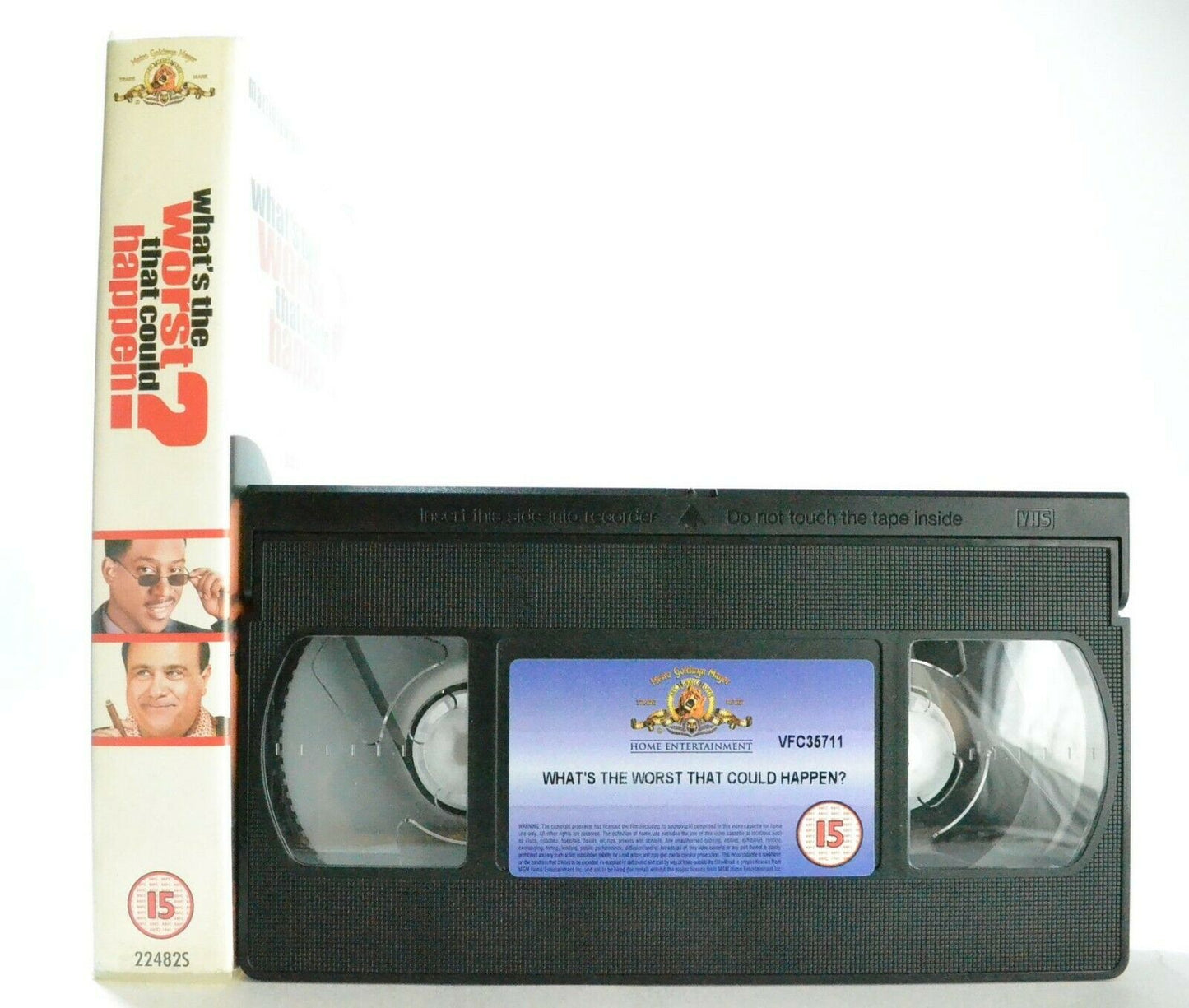 What's The Worst That Could Happen?: Comedy (2001) - M.Lawrence/D.DeVito - VHS-