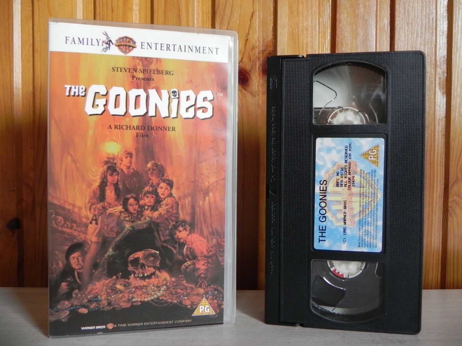 The Goonies - Warner Home Video - Steven Spielberg - Richard Donner - Pal VHS-