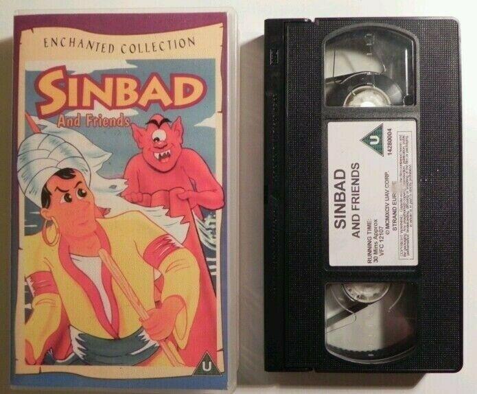 Sinbad And Friends - Animated - Panchito - Peppy Possum - Children's - Pal VHS-