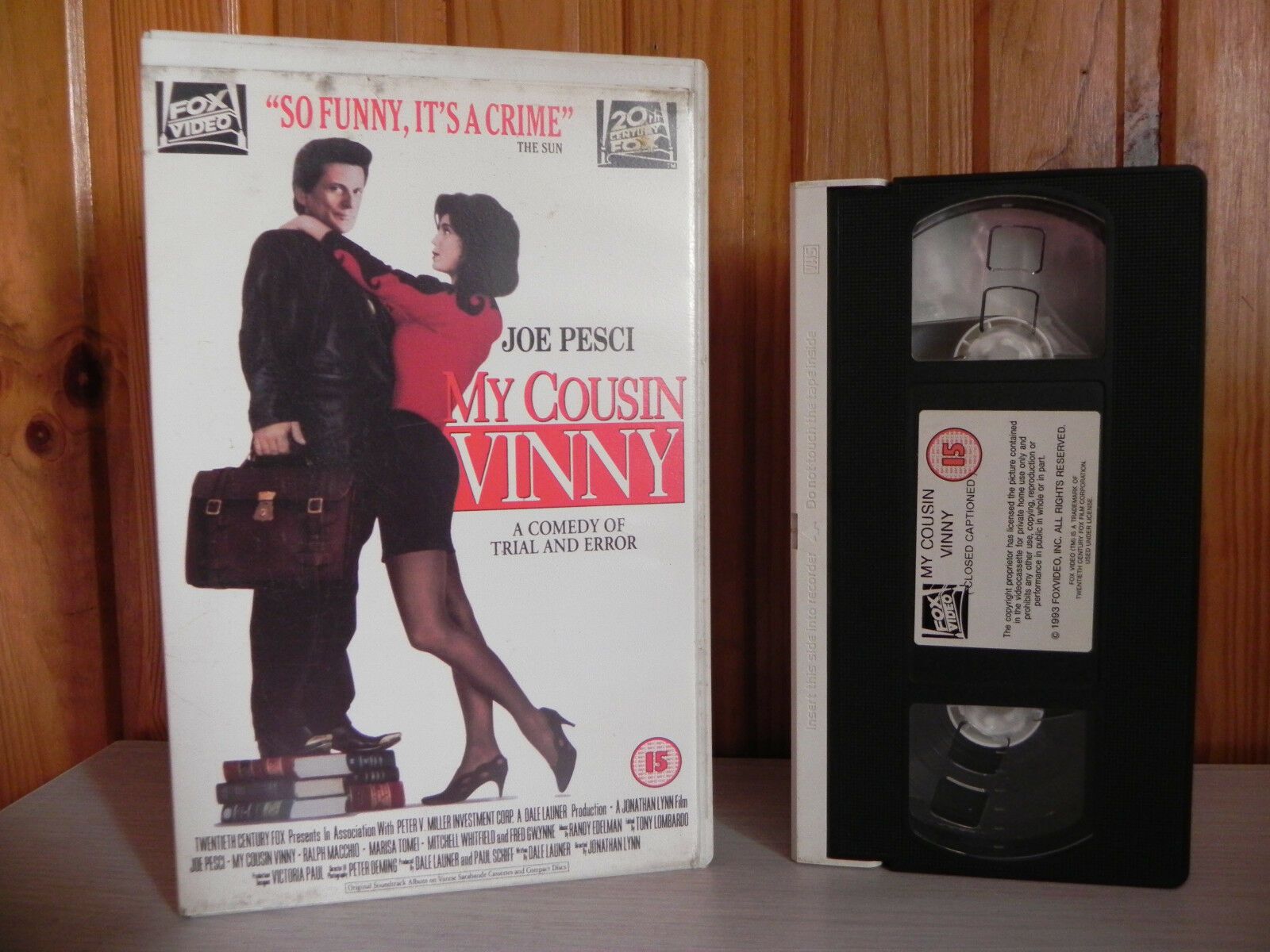 MY COUSIN VINNY - FOX - Big Box - Ex-Rental - Courtroom Comedy - Joe Pesci - VHS-