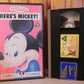Here's Mickey - Walt Disney Classic - Mickey Mouse - Animated - Children's - VHS-