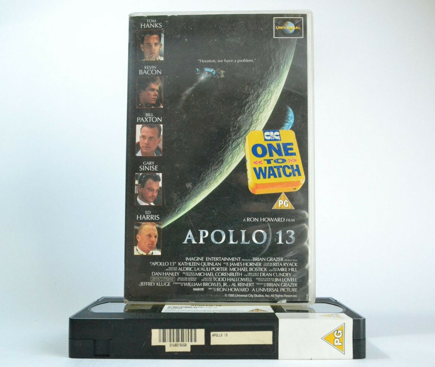 Apollo 13 (1995): Film By Ron Howard - Space Docudrama - Tom Hanks- Pal VHS-
