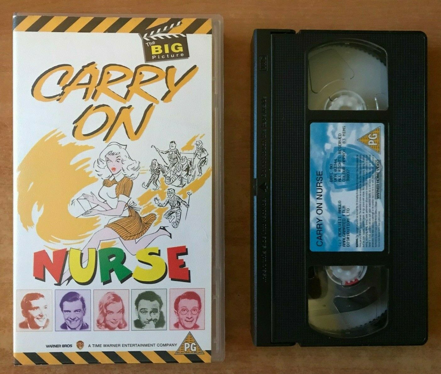 Carry On Nurse (1959): Romantic Comedy - Shirley Eaton / Kenneth Connor - VHS-