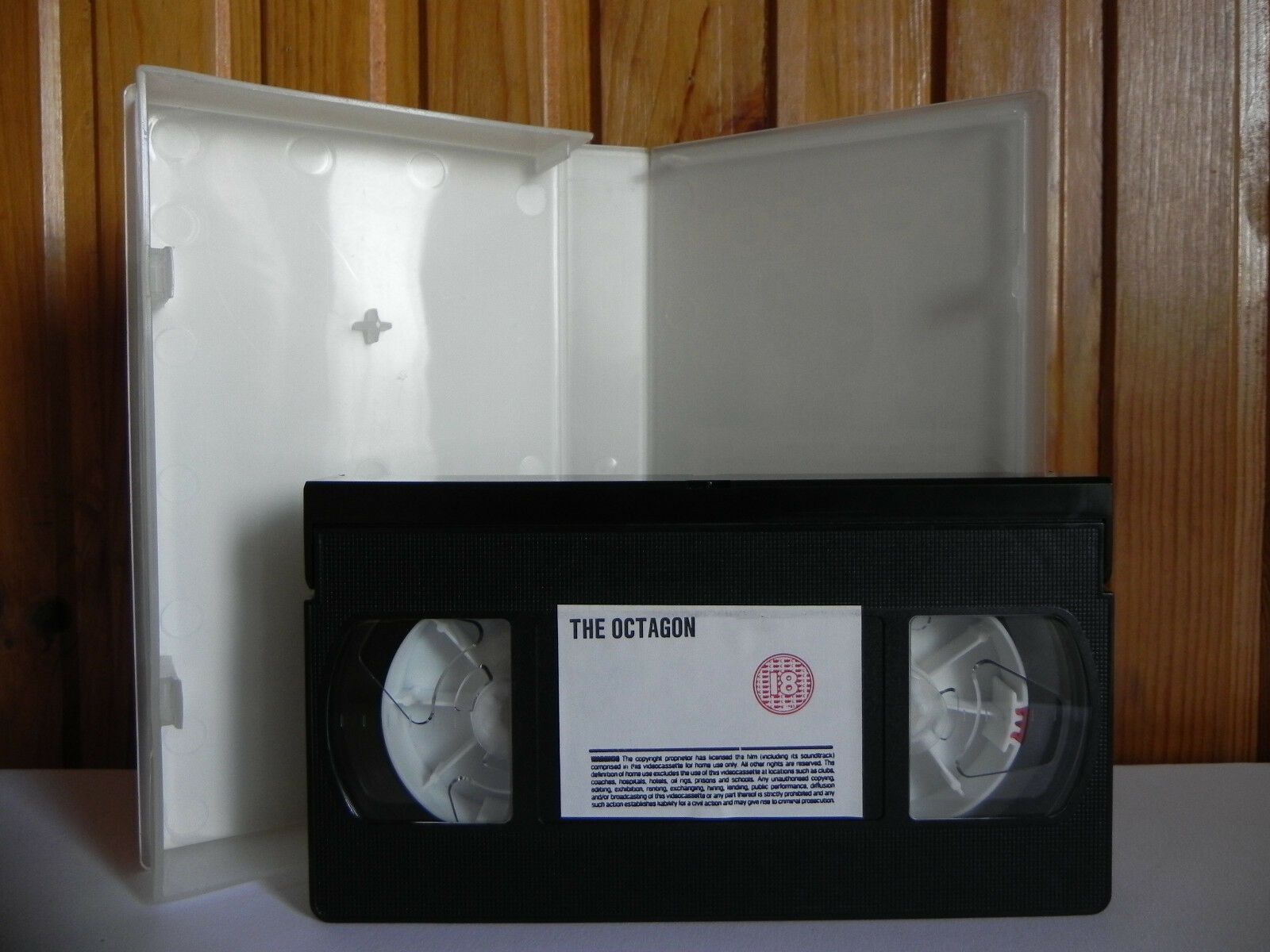 The Octagon - Martial Arts - Chuck Norris - Lee Van Cleef - 80's Action - VHS-