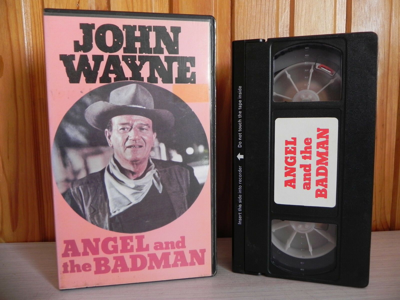 John Wayne - Angel And The Badman - 1947 - WWVI Corporation - Pre-Cert - Pal VHS-