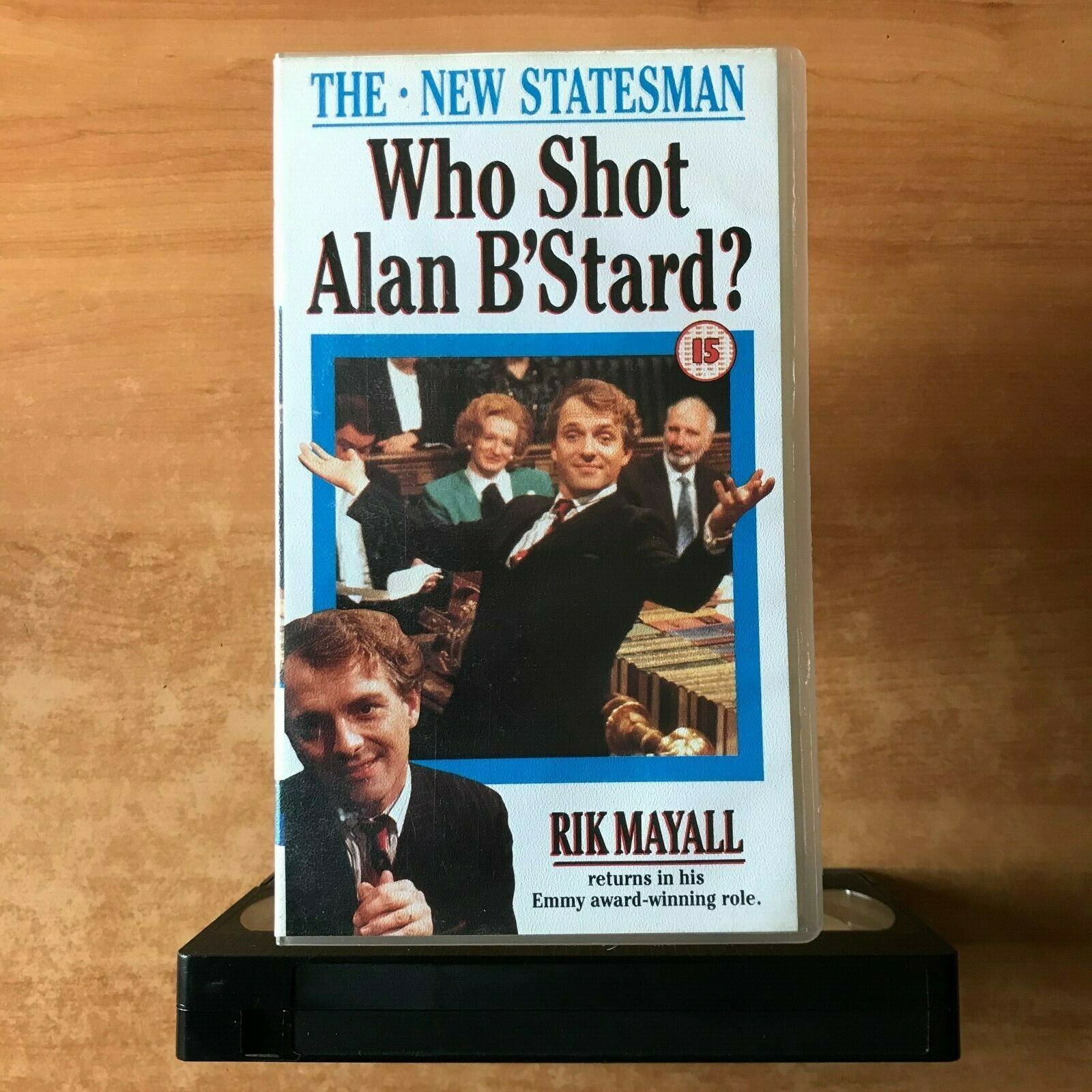 Who Shot Alan B'Stard? - Rick Mayall - The New Statesman - Castle Hendring - VHS-