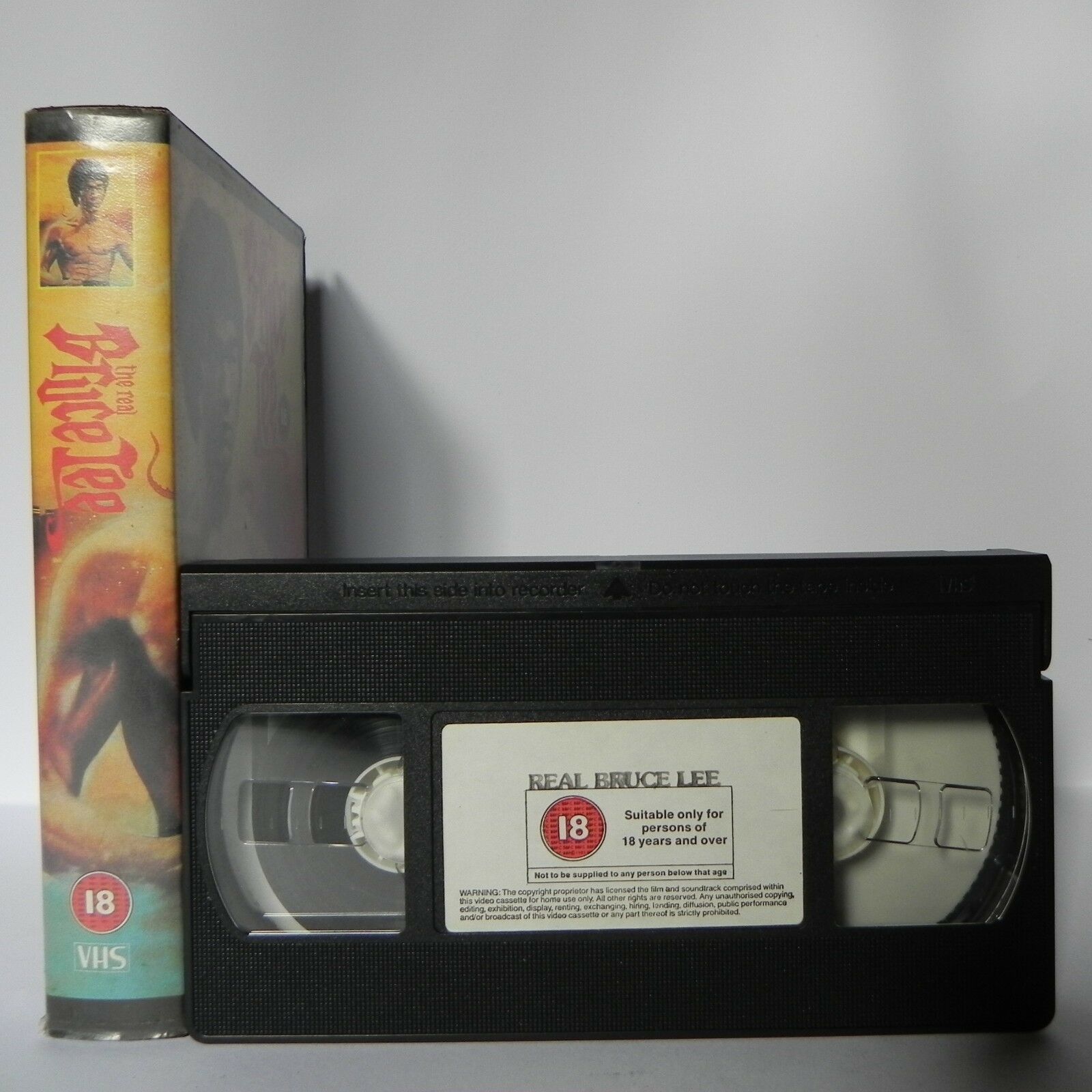 The Real Bruce Lee - Martial Arts - Early Lee Film - Classic - Cert (18) - VHS-