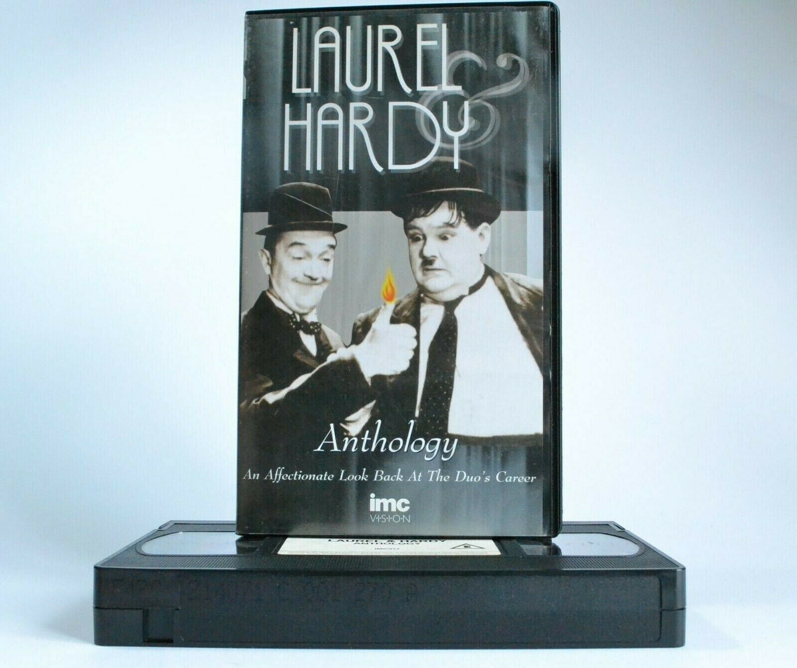 Laurel And Hardy: Anthology - Greatest Comedy Duo - Interviews - Clips - Pal VHS-