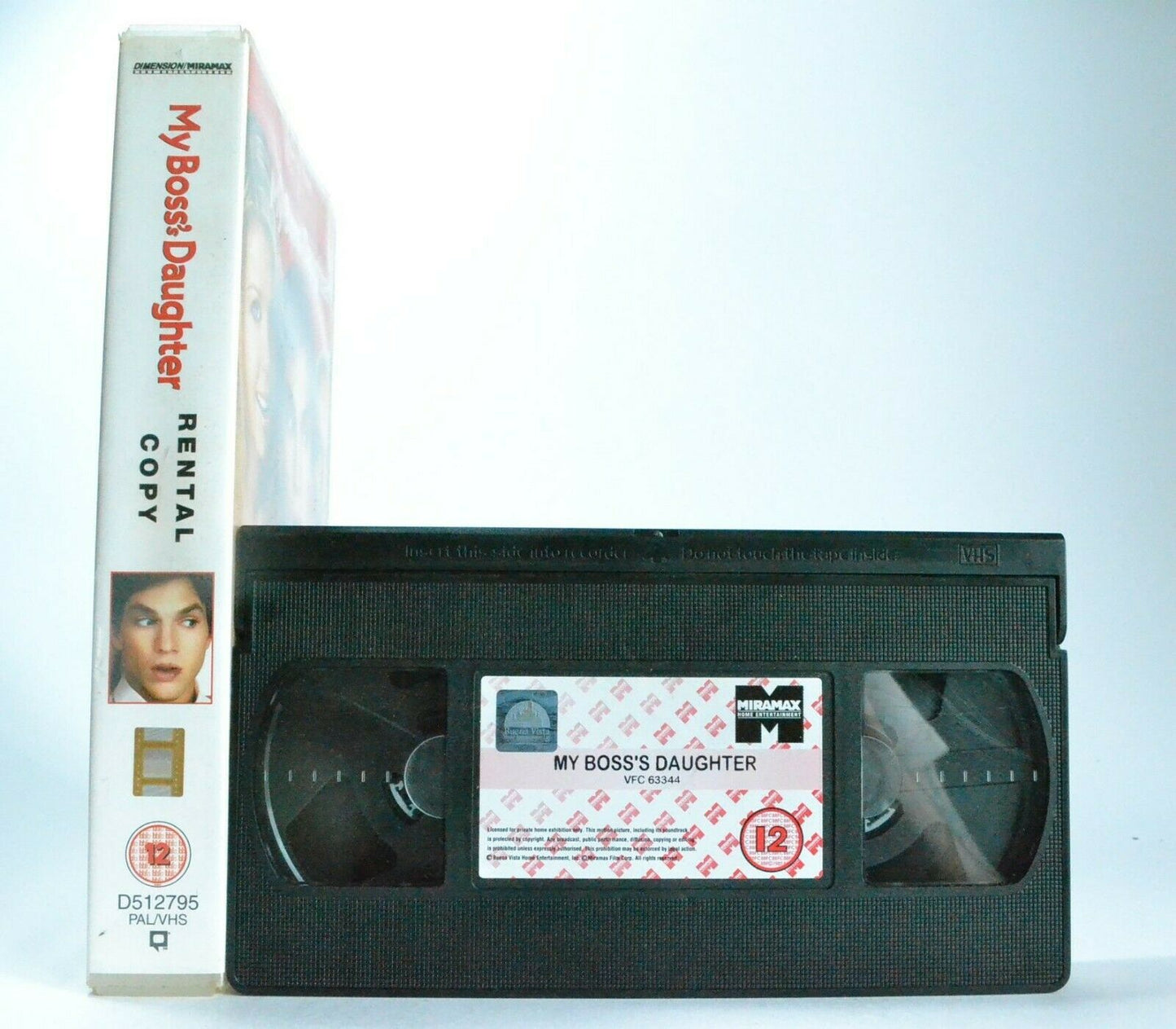 My Boss's Daughter: D.Zucker Film - Comedy - Large Box - A.Kutcher/T.Reid - VHS-