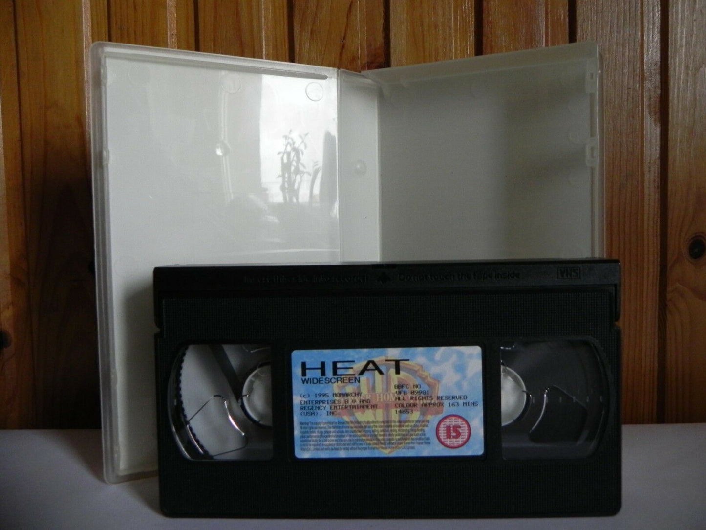 Heat: Widescreen Version - Al Pacino/DeNiro - Bullet Fest - Crime Action - VHS-