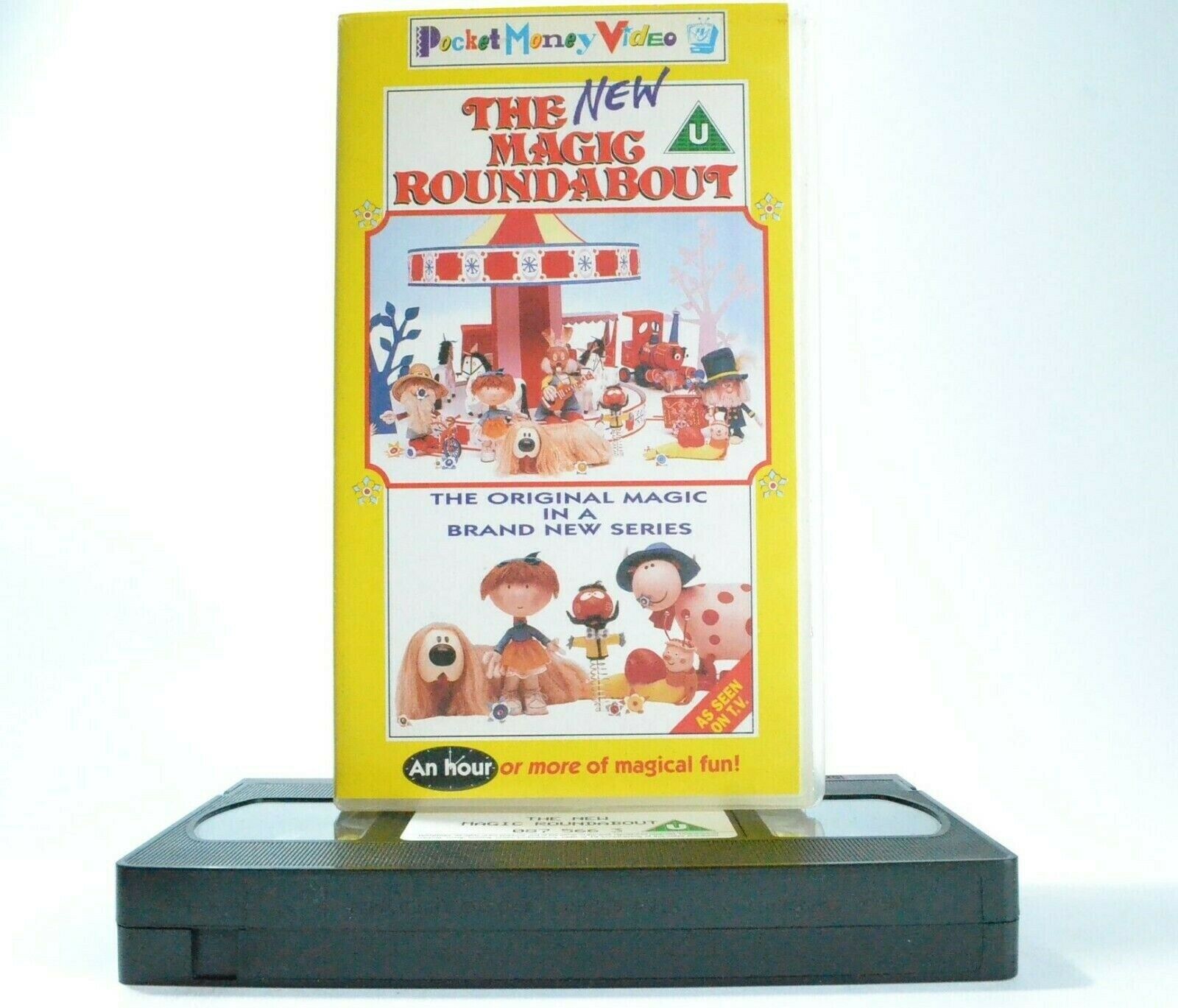 The New Magic Roundabout: 24 Episodes - Educational - Learn - Kids - Pal VHS-