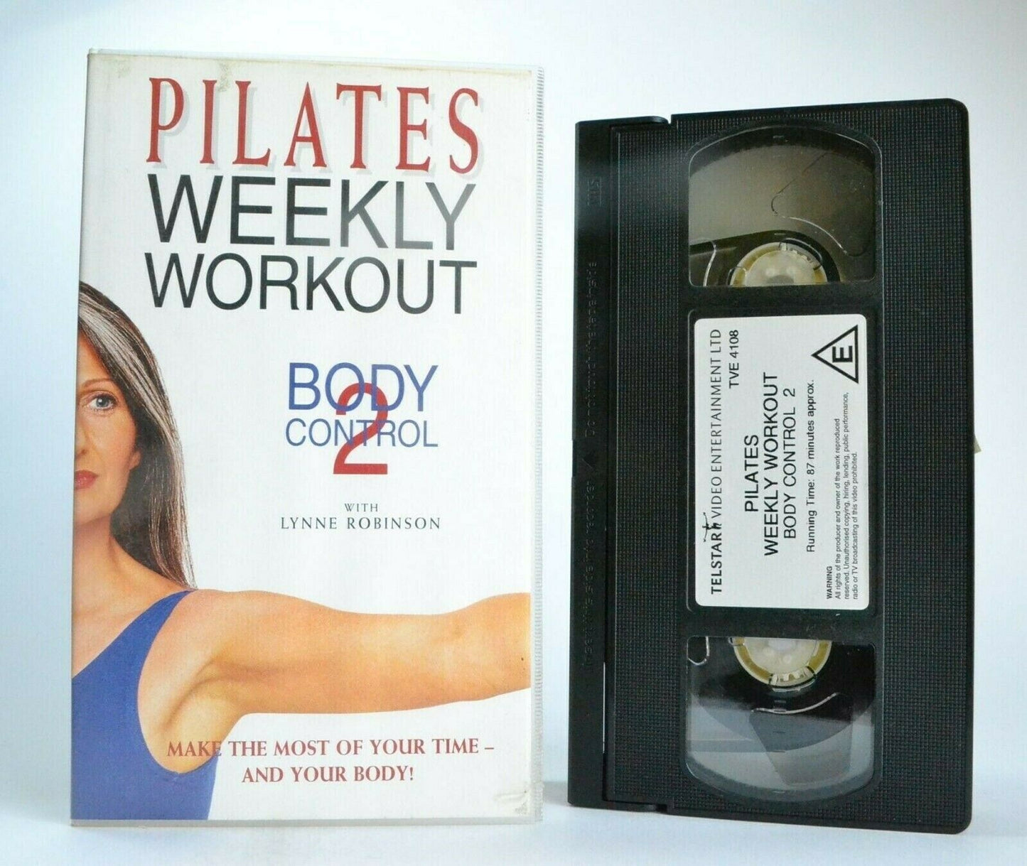 Body Control 2: Pilates Weekly Workout - By Lynne Robinson - Fitness - Pal VHS-